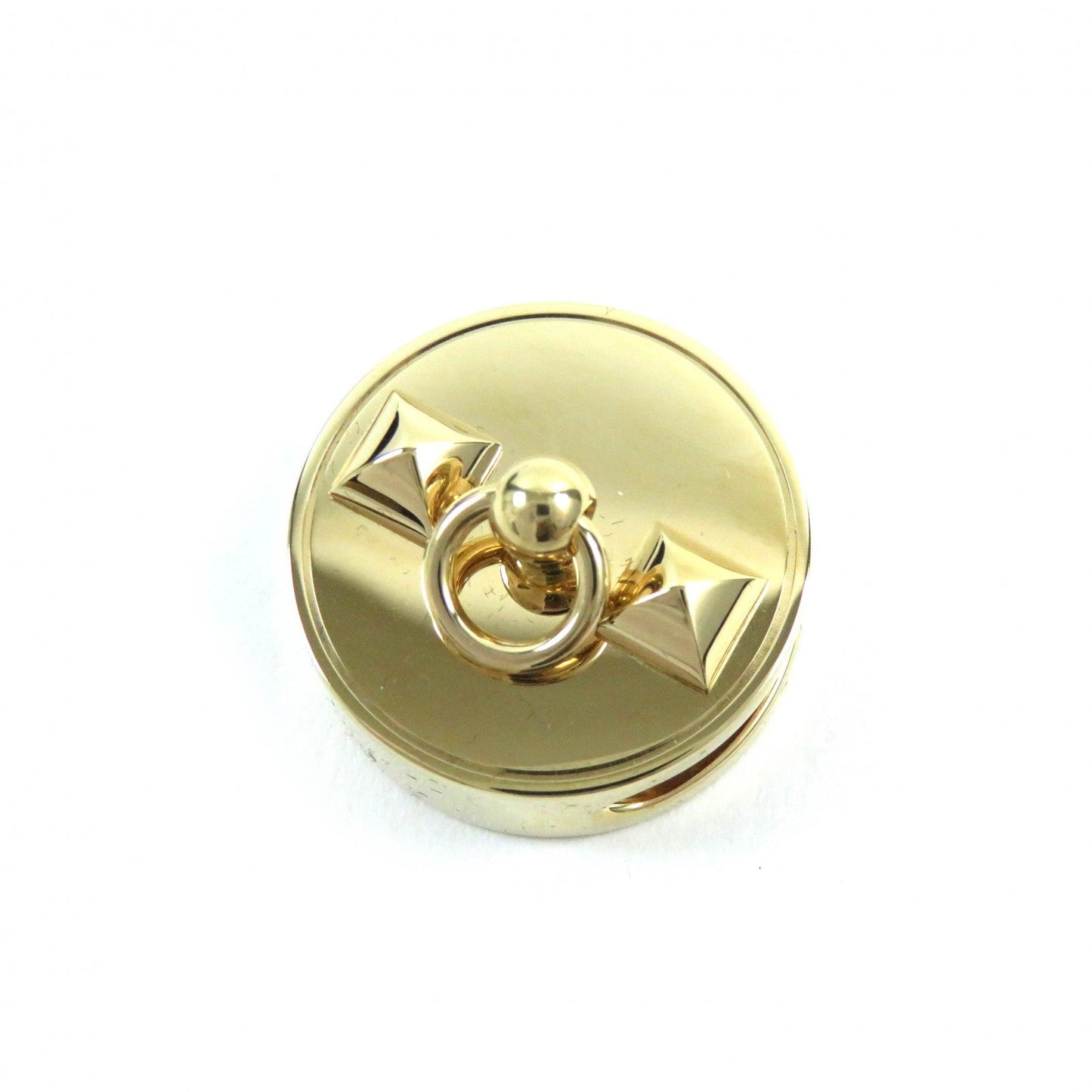 HERMES Scarf ring Gold Plated gold Cory Edssian