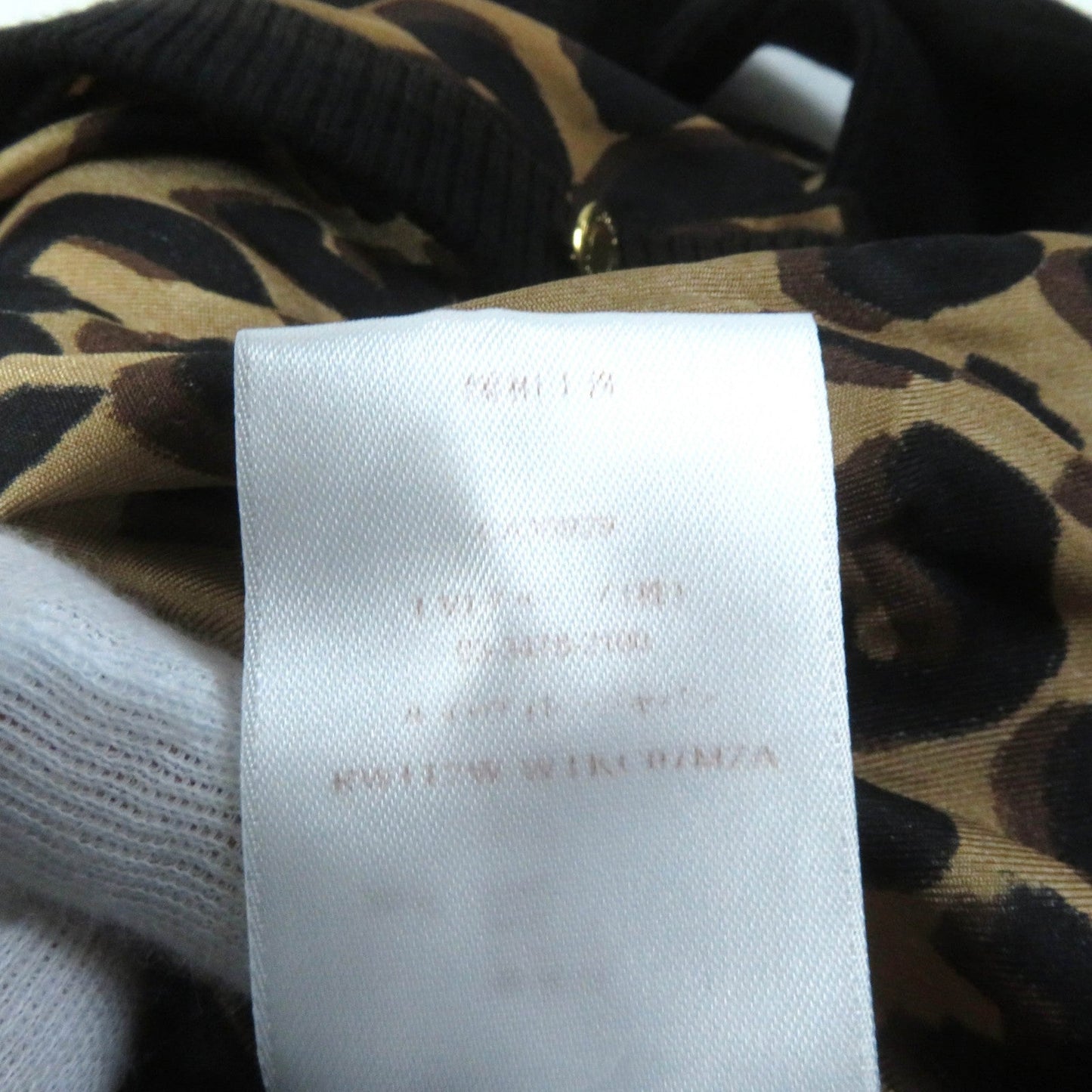 LOUIS VUITTON cardigan wool Black brown XS
