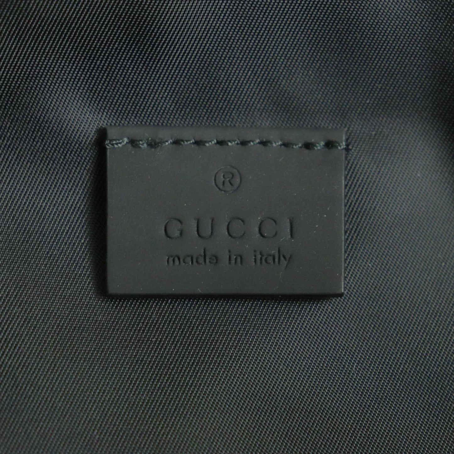 GUCCI Sling bag 246409 Sima leather black Webline Sherryline Guccisima
