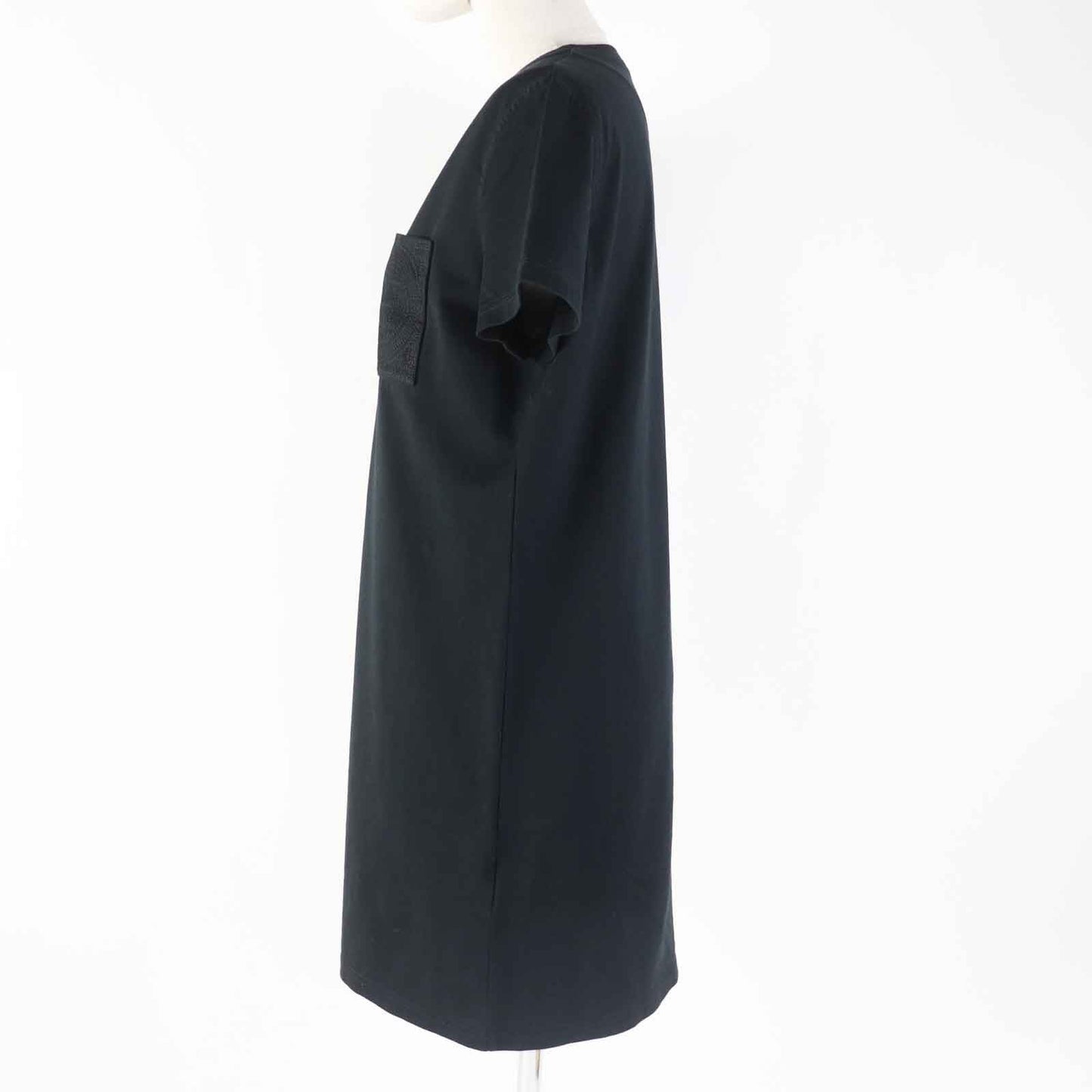 HERMES one piece 2H4512DU cotton black 38