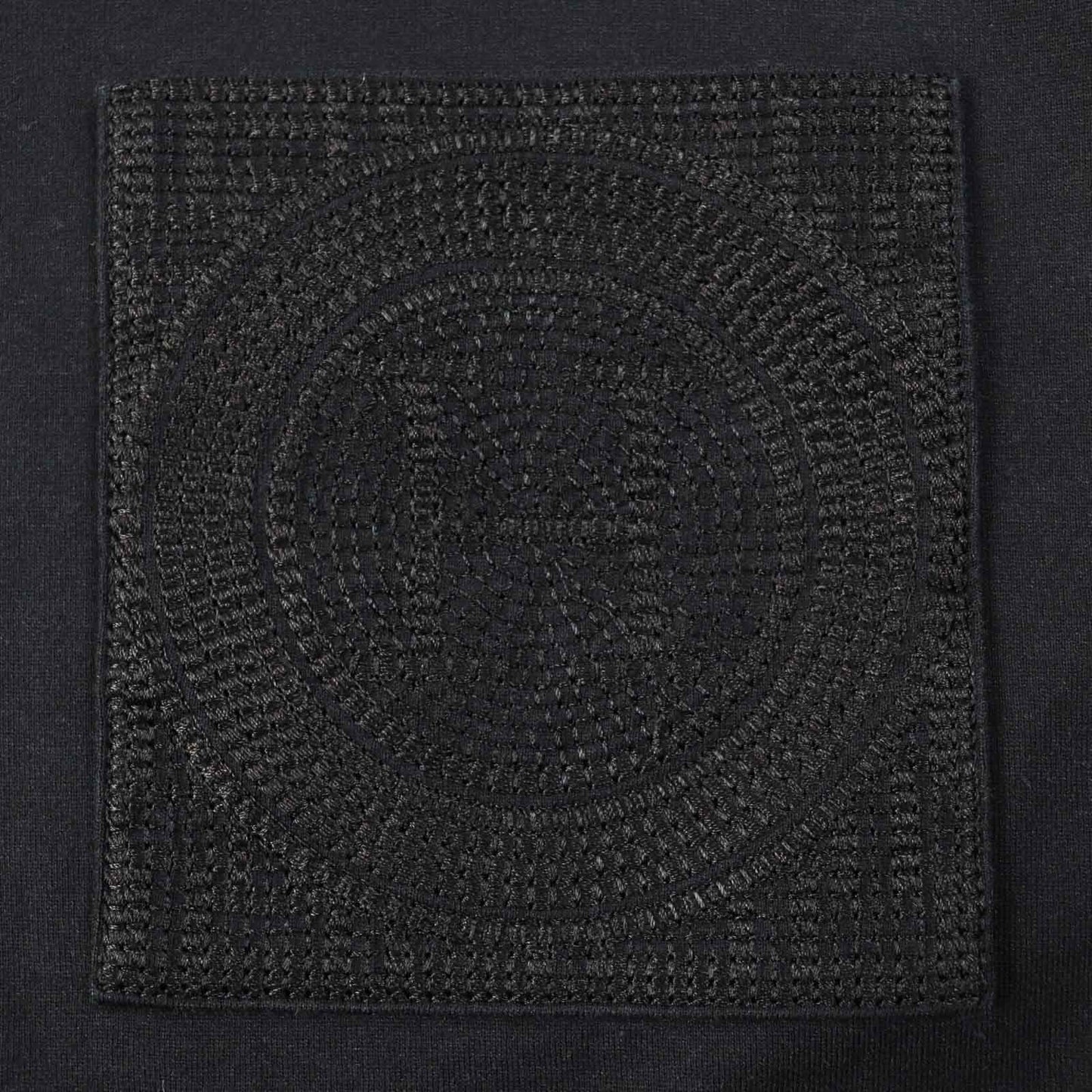 HERMES one piece 2H4512DU cotton black 38