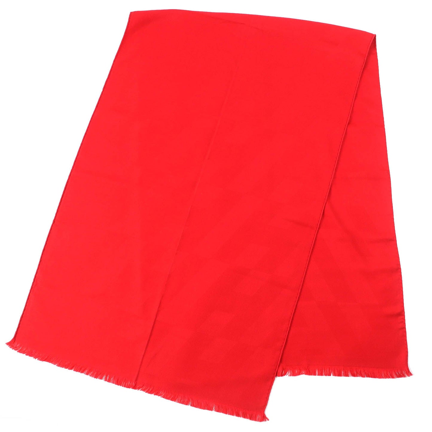 HERMES shawl 262223S cashmere Red Etol Bias H