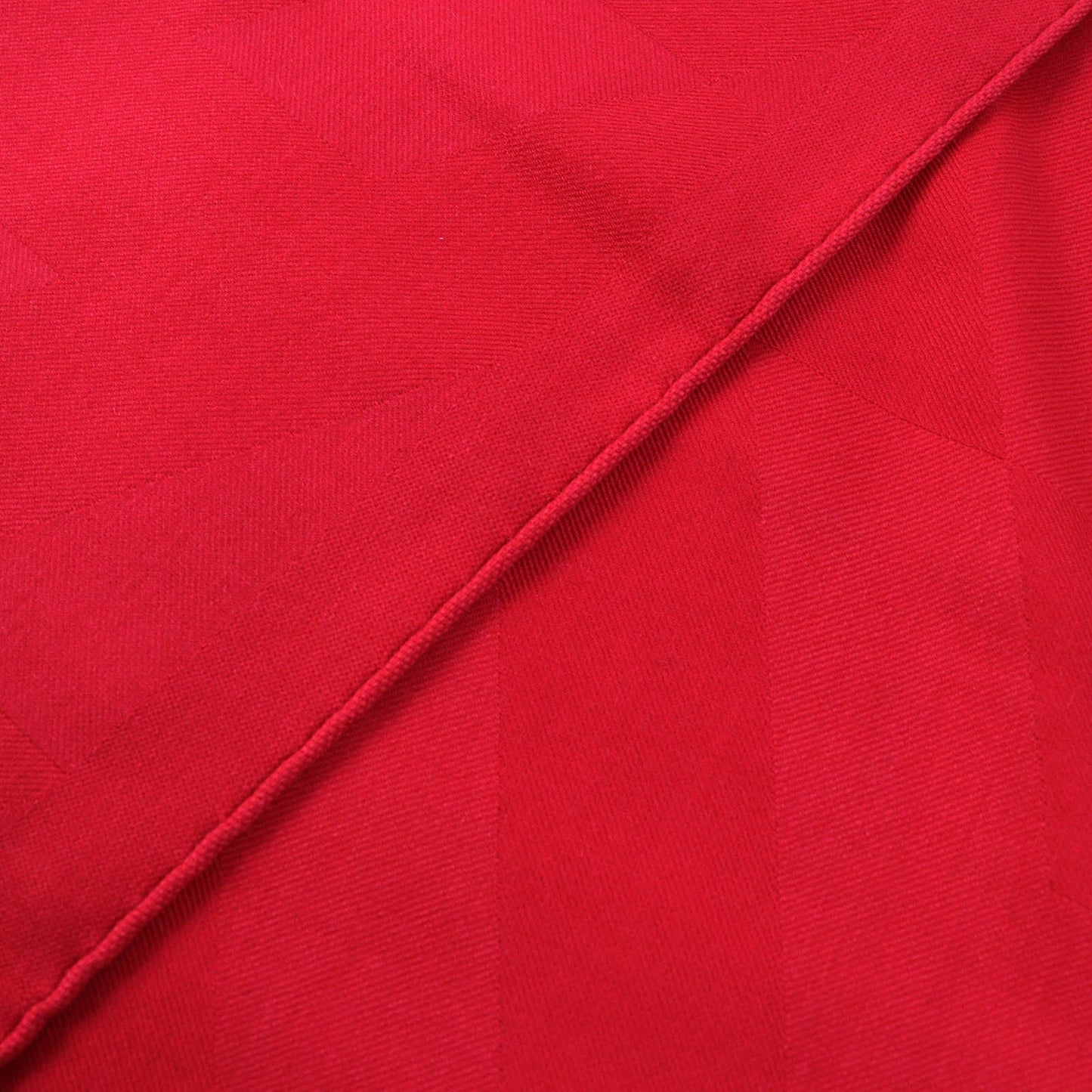 HERMES shawl 262223S cashmere Red Etol Bias H