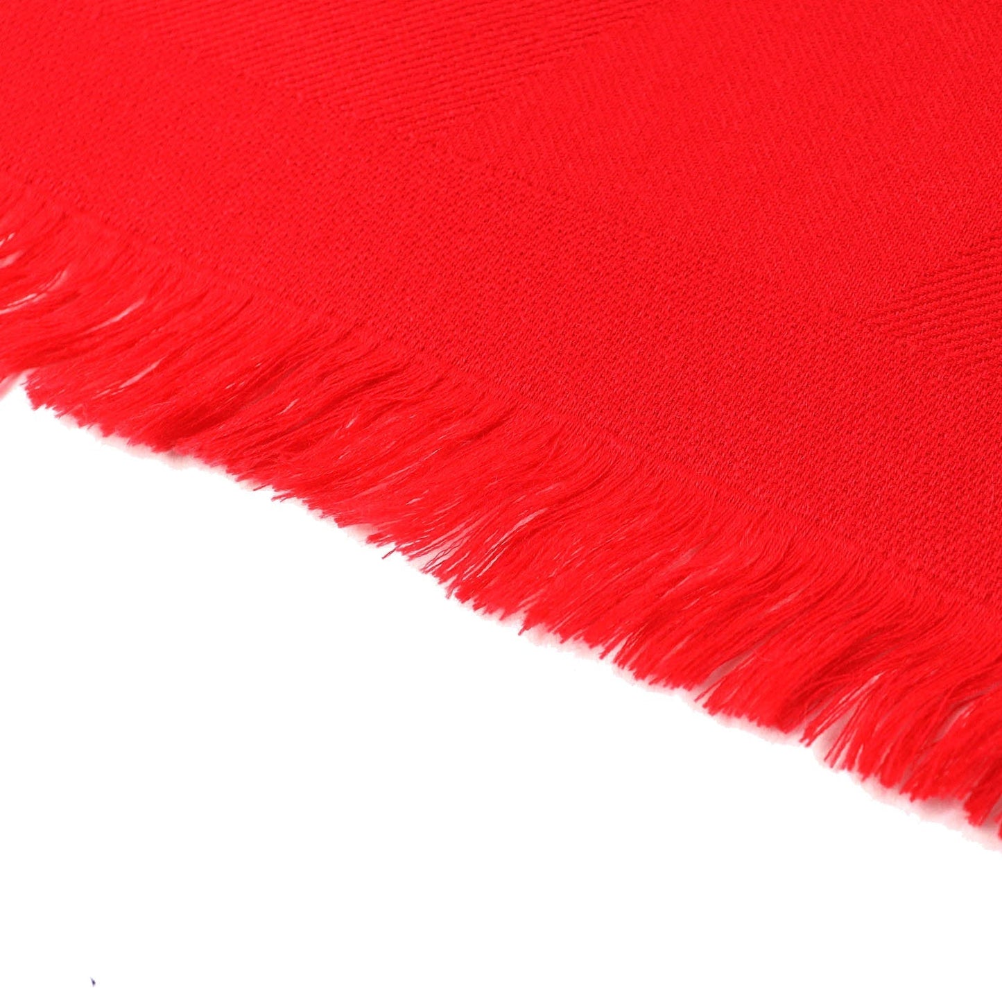 HERMES shawl 262223S cashmere Red Etol Bias H