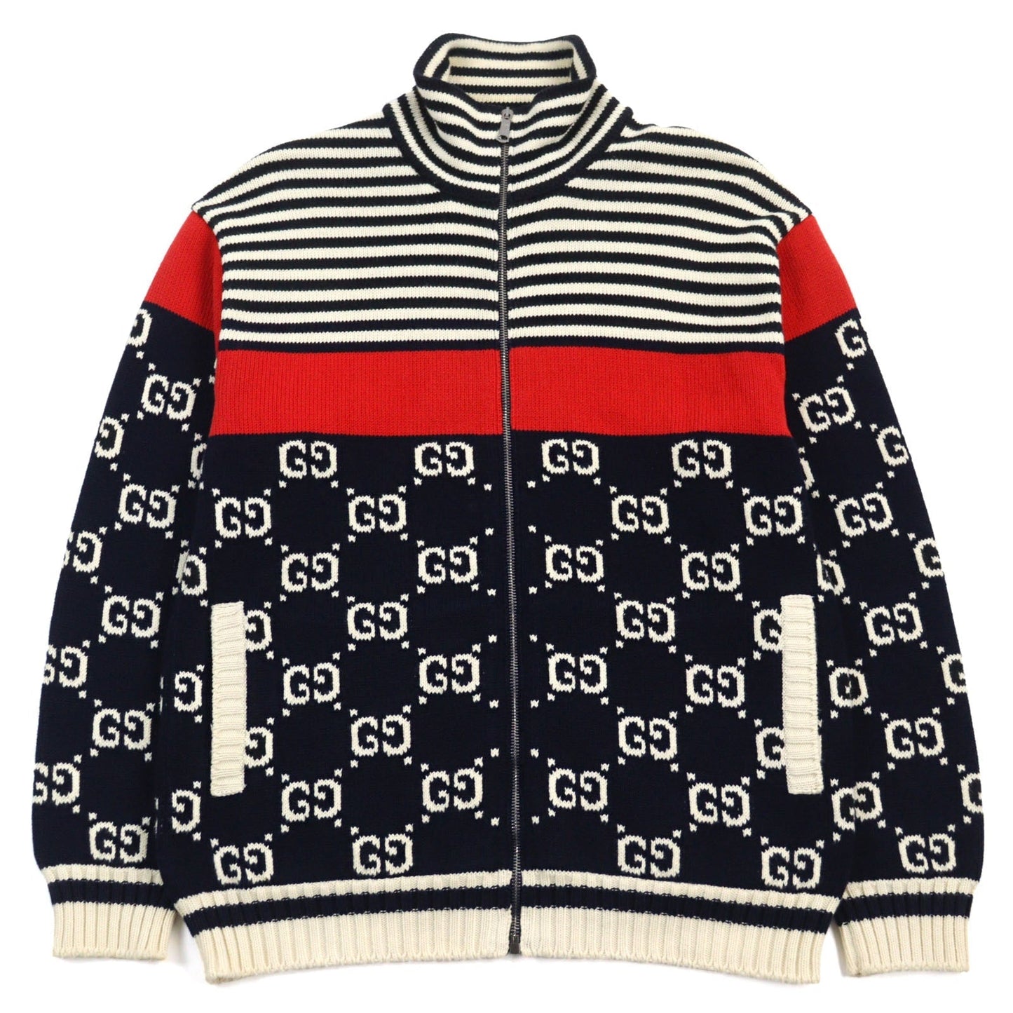 GUCCI knit 545701 cotton multicolor M