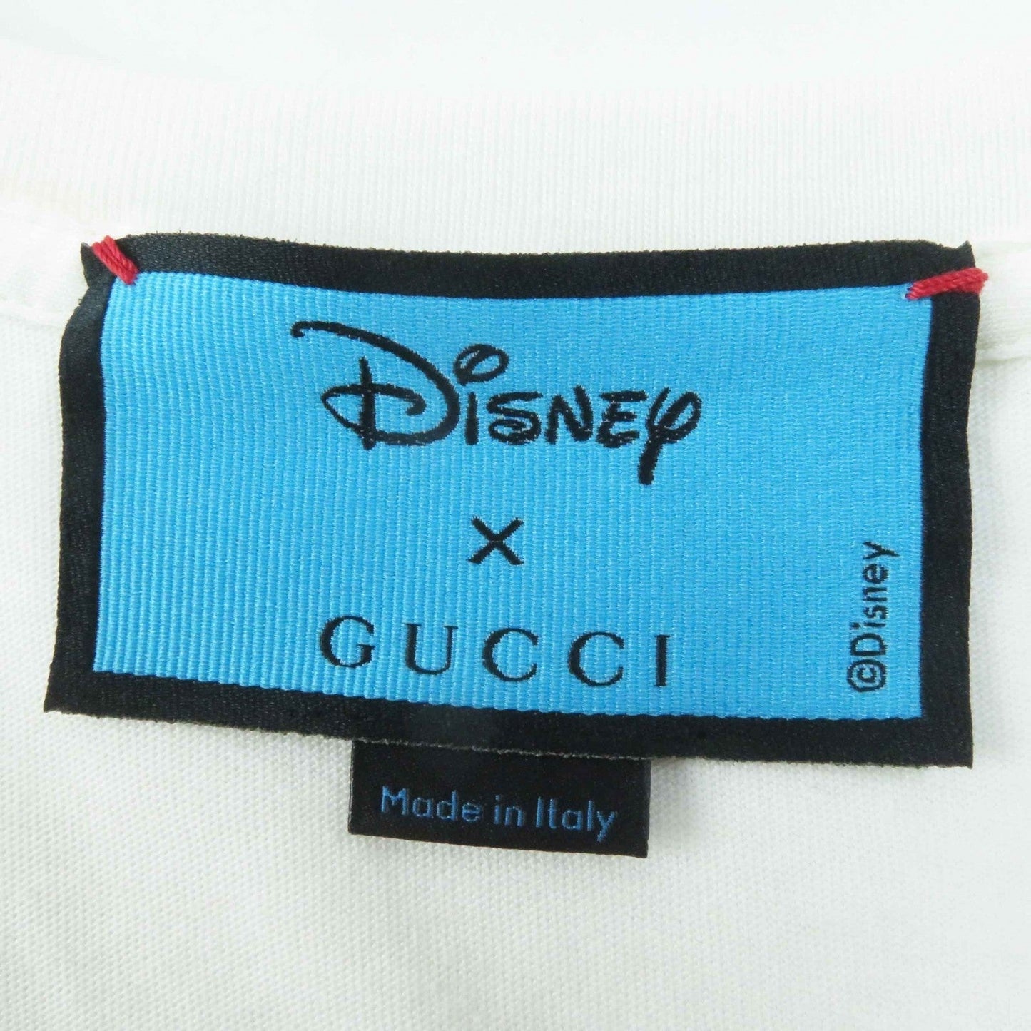 GUCCI Short sleeve T-shirt 644674 cotton Ivory black XS