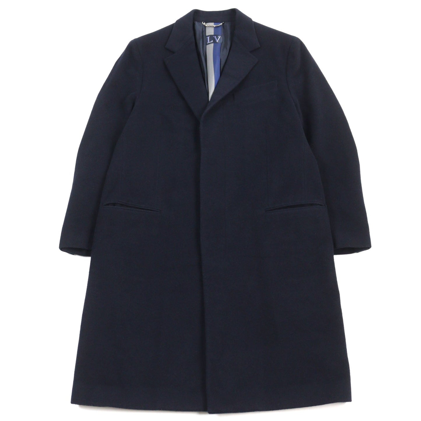 LOUIS VUITTON Chester coat HEC42E cashmere Navy 52