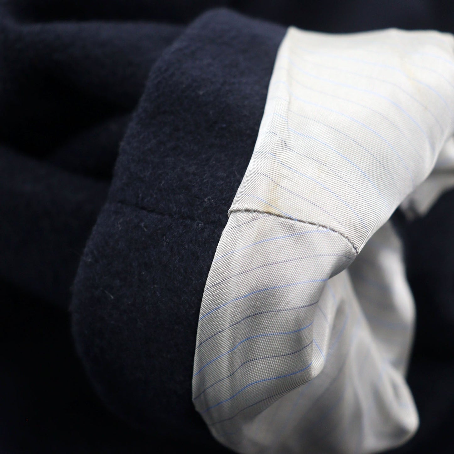 LOUIS VUITTON Chester coat HEC42E cashmere Navy 52