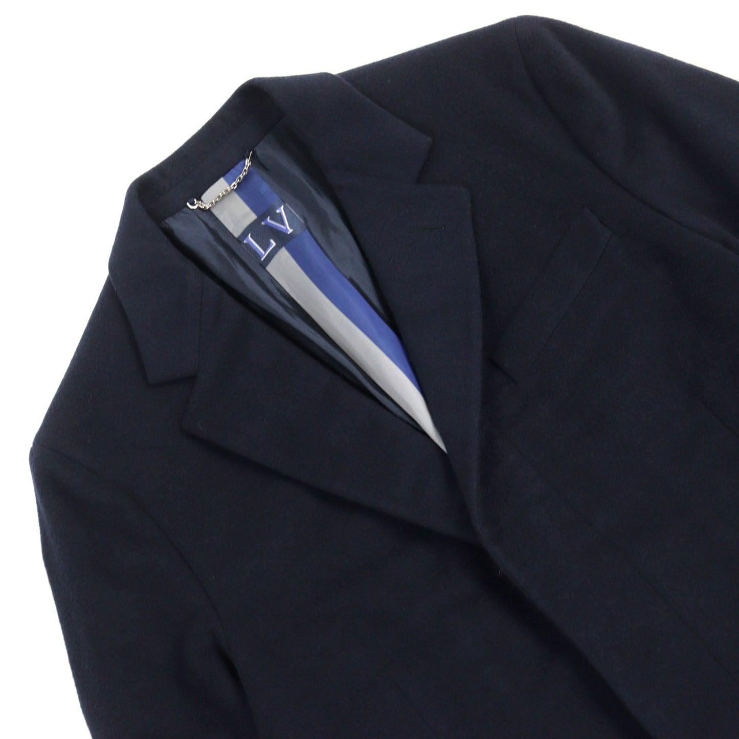 LOUIS VUITTON Chester coat HEC42E cashmere Navy 52