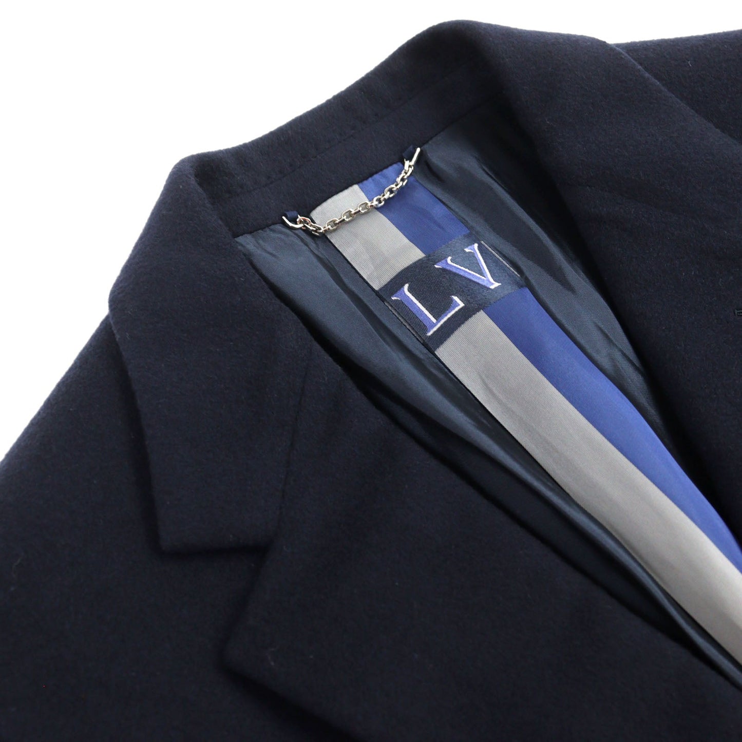 LOUIS VUITTON Chester coat HEC42E cashmere Navy 52