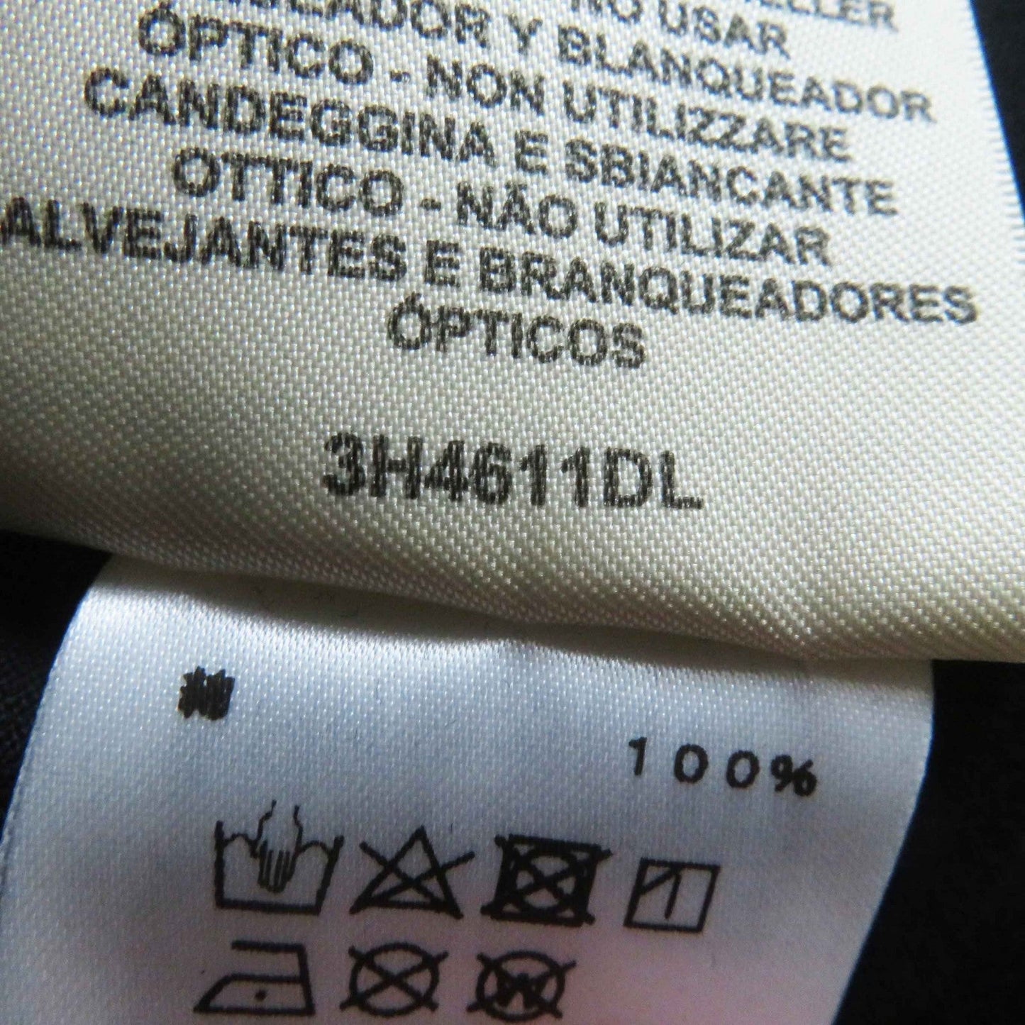 HERMES Short sleeve T-shirt 3H4611DL cotton black Do Re Boucles 34