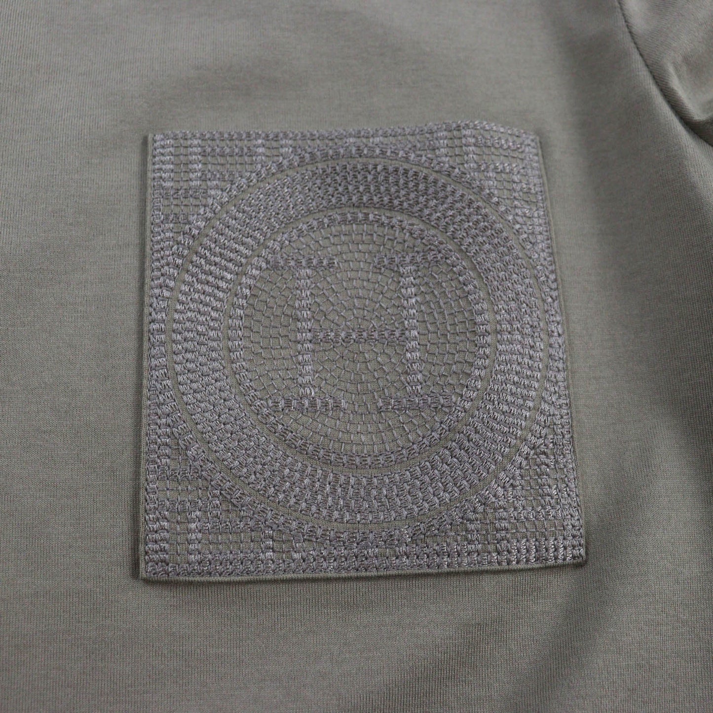 HERMES Short sleeve T-shirt 4H4615DA cotton light brown 40