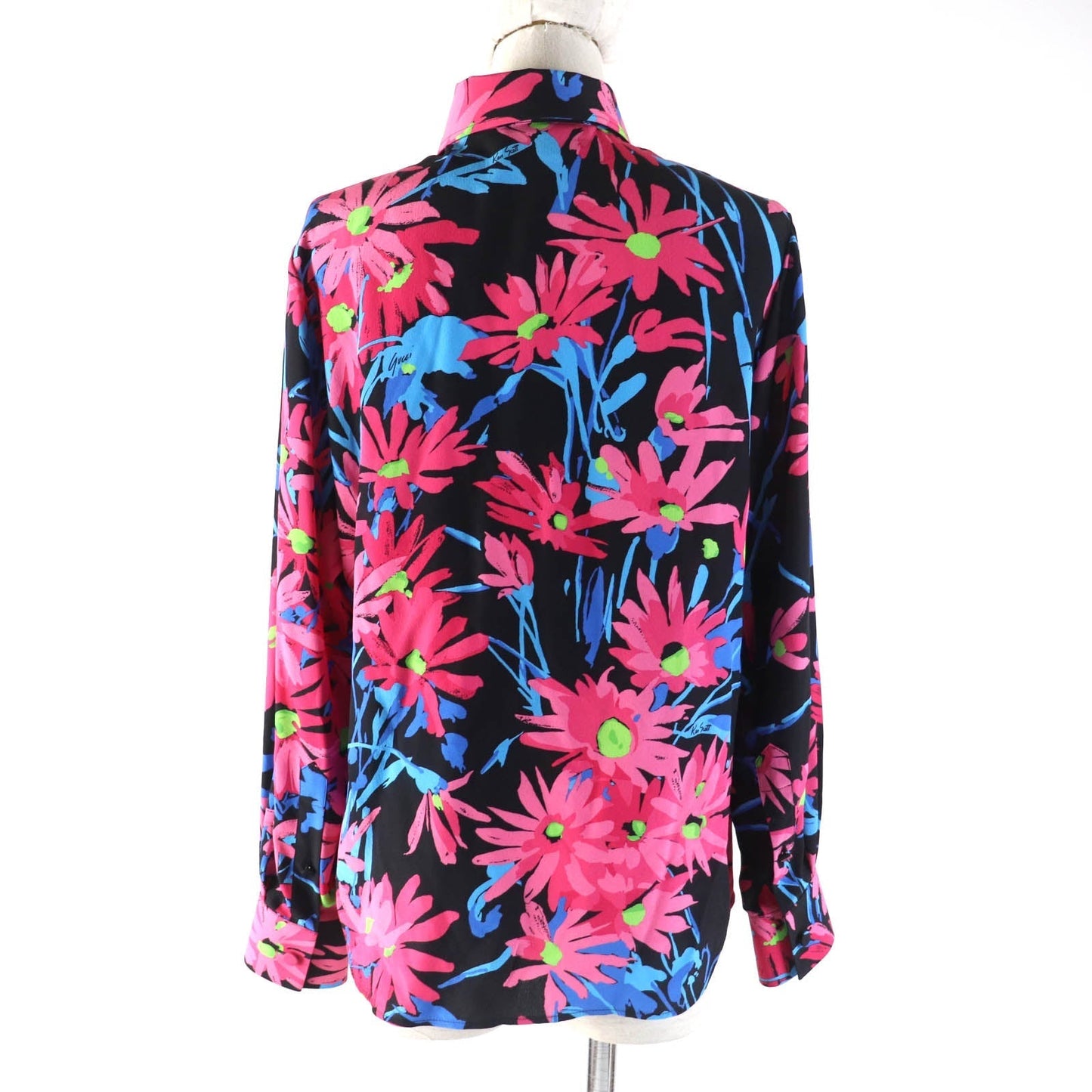 GUCCI Long sleeve shirt 643269 silk Multi 38