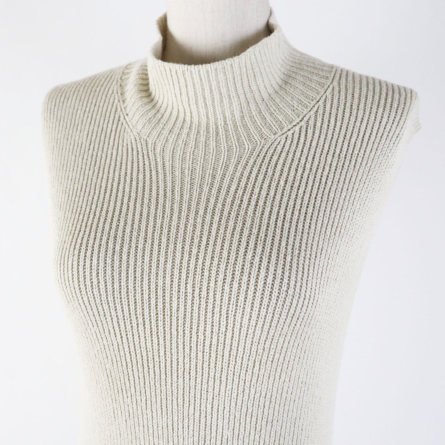 HERMES knit silk beige Margiela period