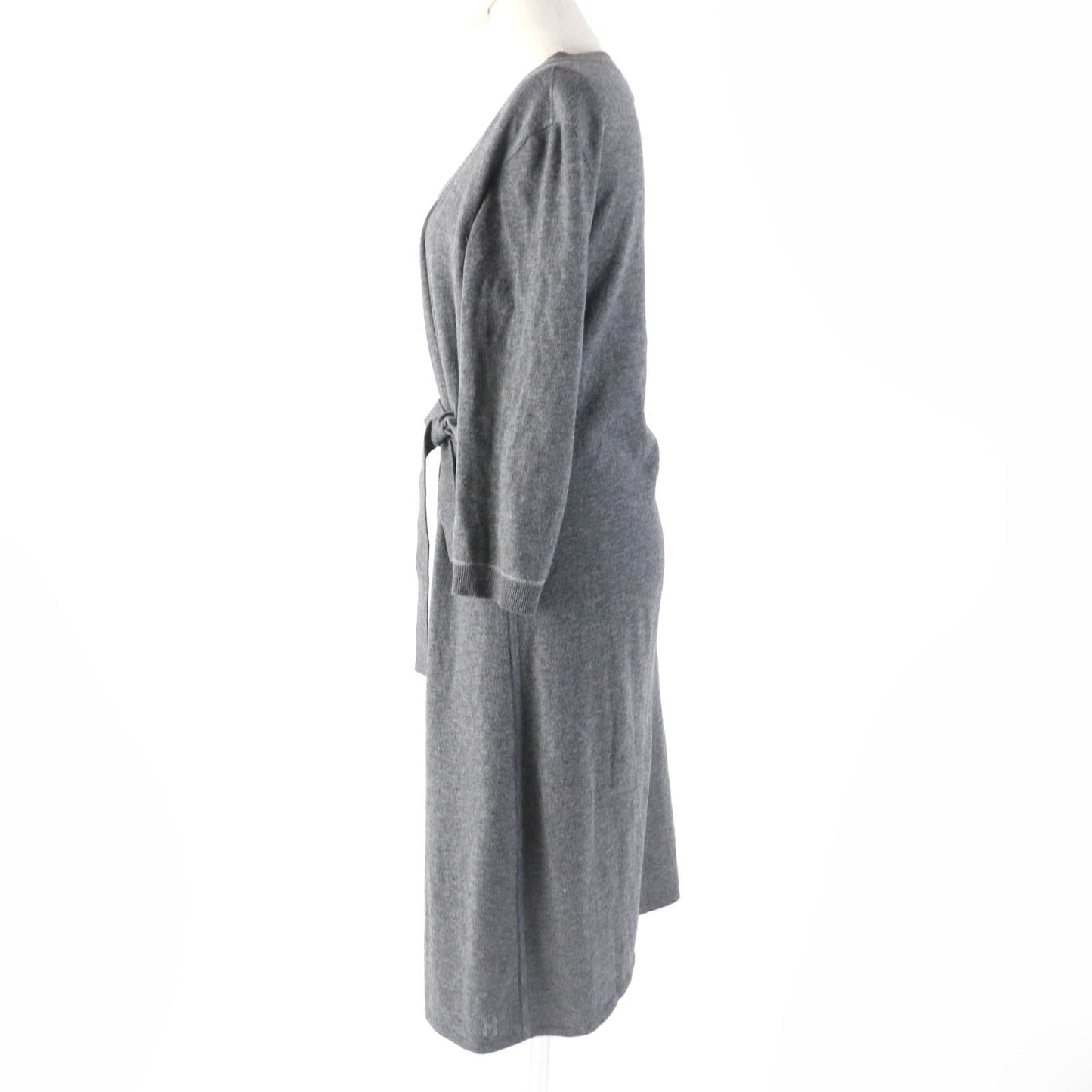 HERMES one piece wool gray 36