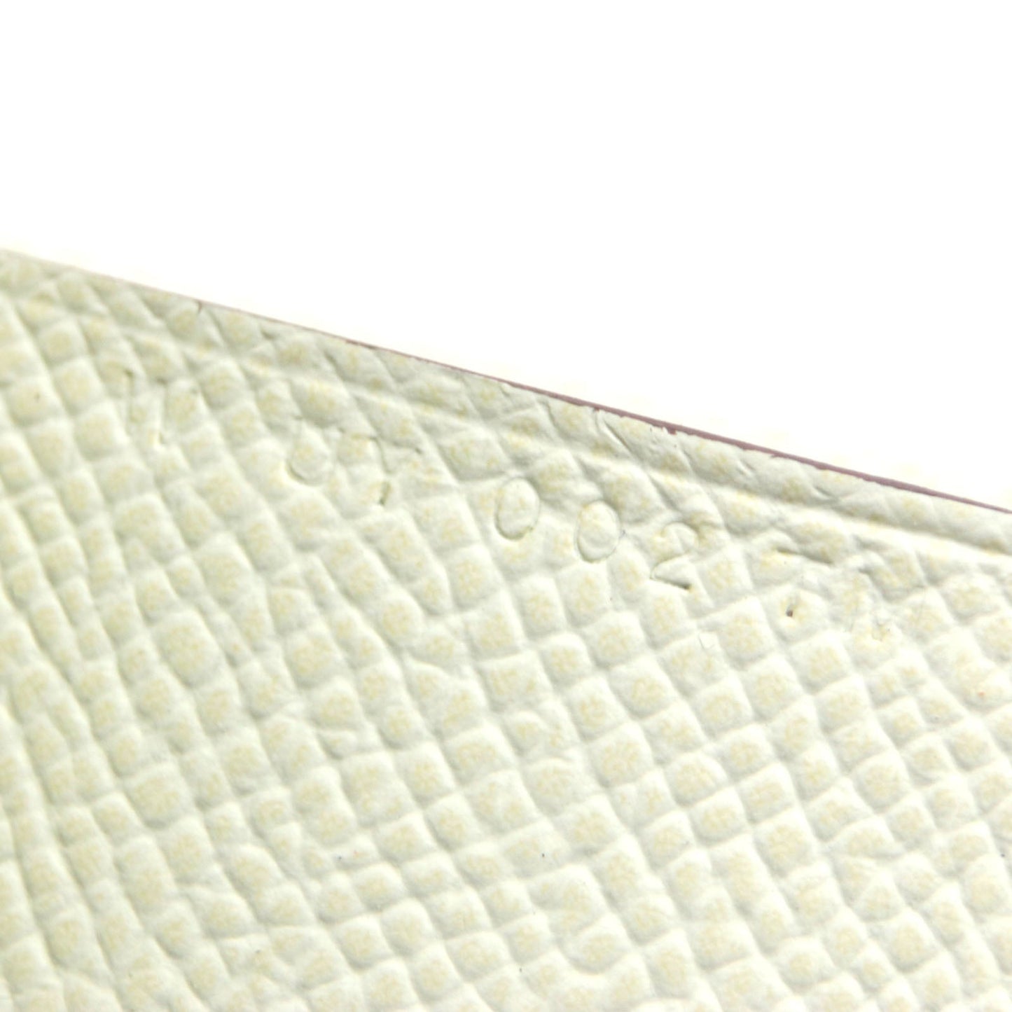 HERMES Coin case Epsom joune milton Calvi duo