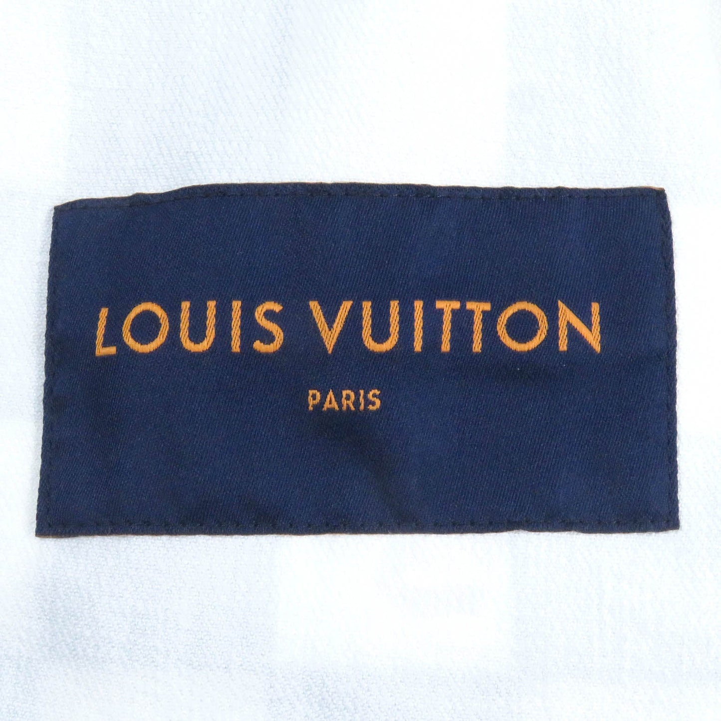 LOUIS VUITTON Denim Jacket HLA20W cotton White blue 52
