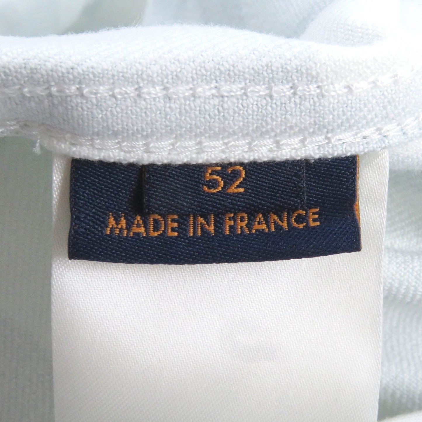 LOUIS VUITTON Denim Jacket HLA20W cotton White blue 52
