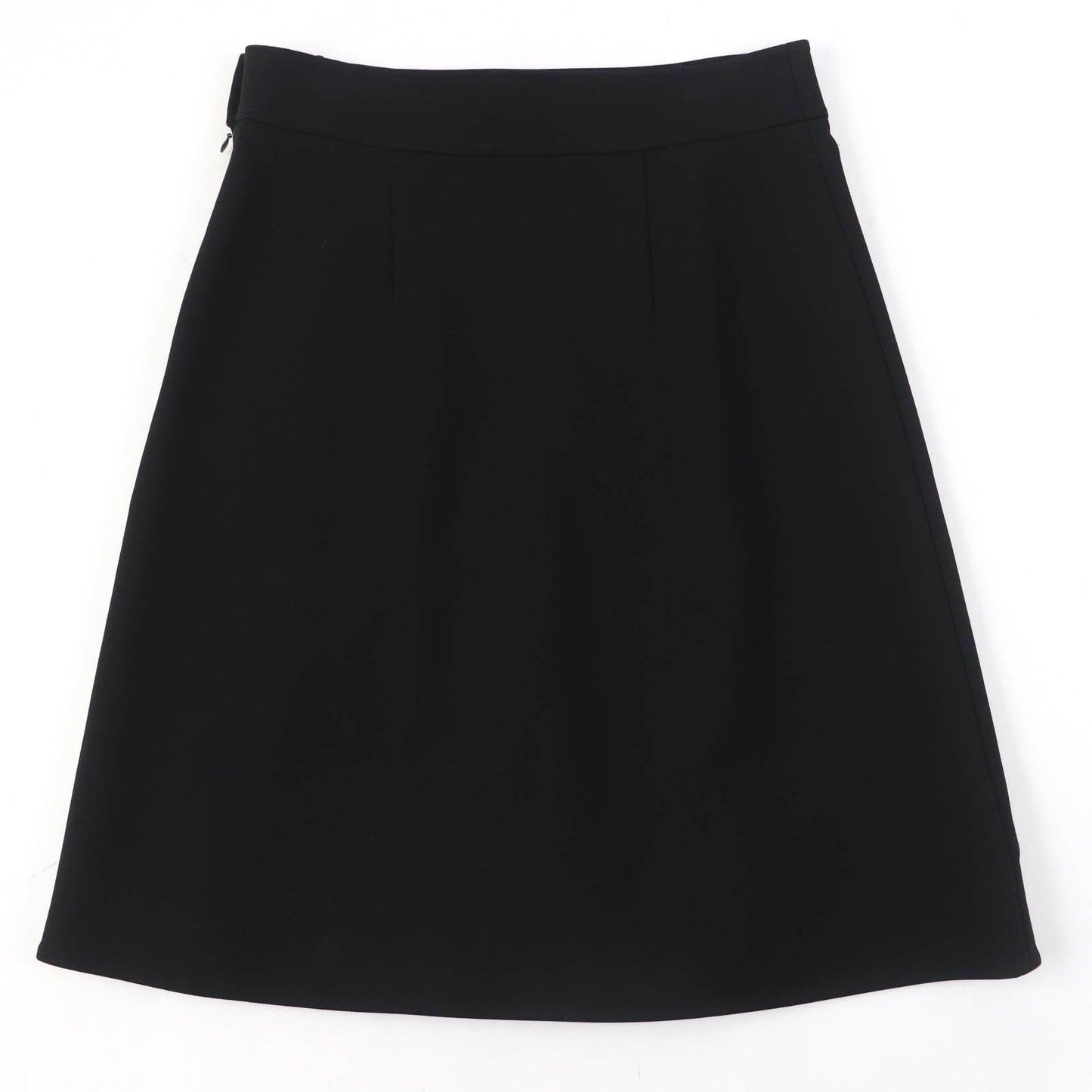 HERMES flare skirt 3E0315DJ Rayon black 42