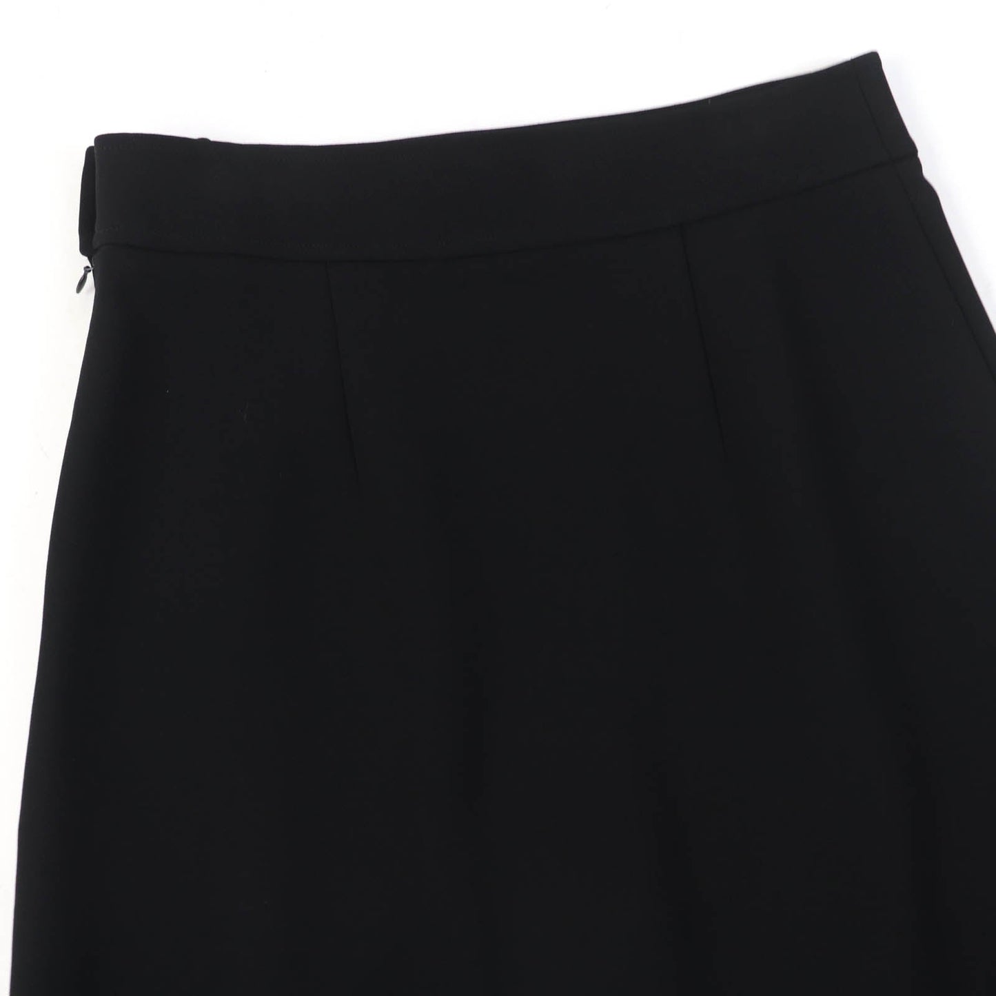 HERMES flare skirt 3E0315DJ Rayon black 42