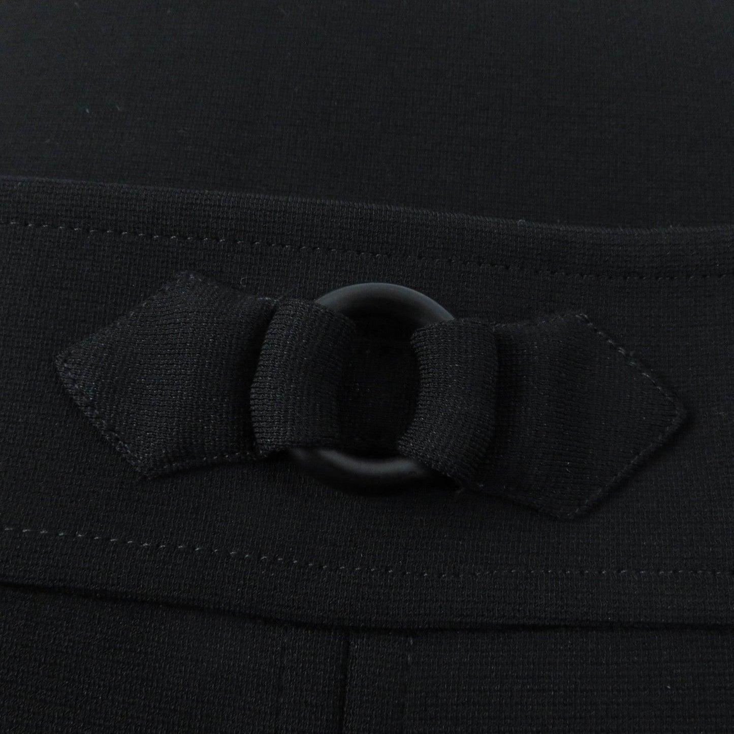 HERMES flare skirt 3E0315DJ Rayon black 42
