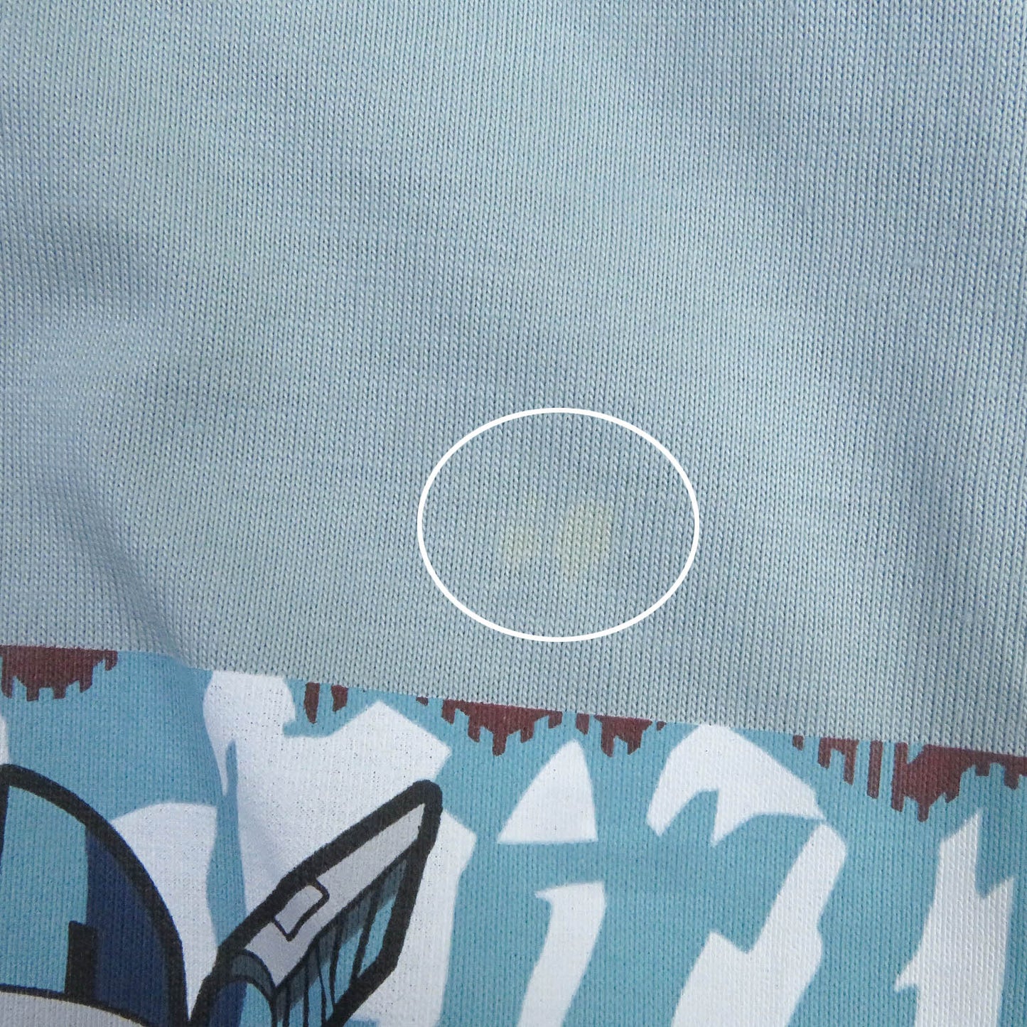 HERMES Short sleeve T-shirt cotton Light blue Mega Chariot S
