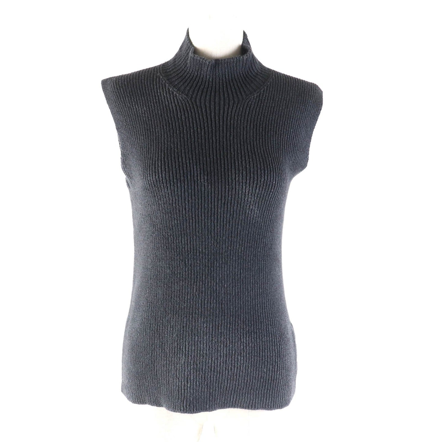 HERMES knit silk gray