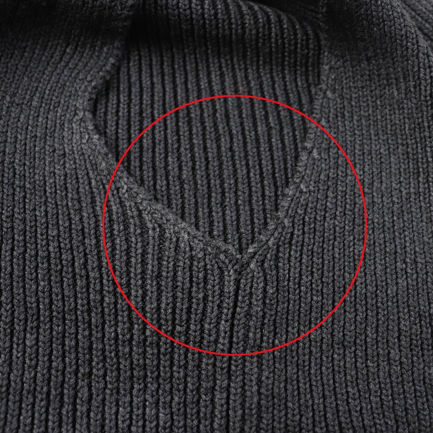 HERMES knit silk gray