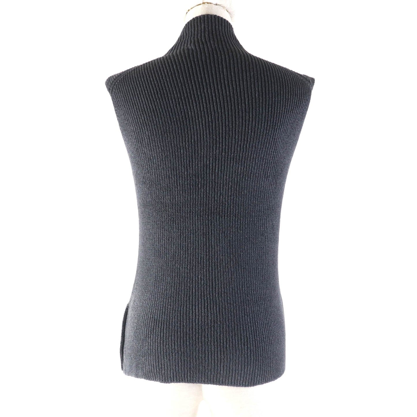 HERMES knit silk gray