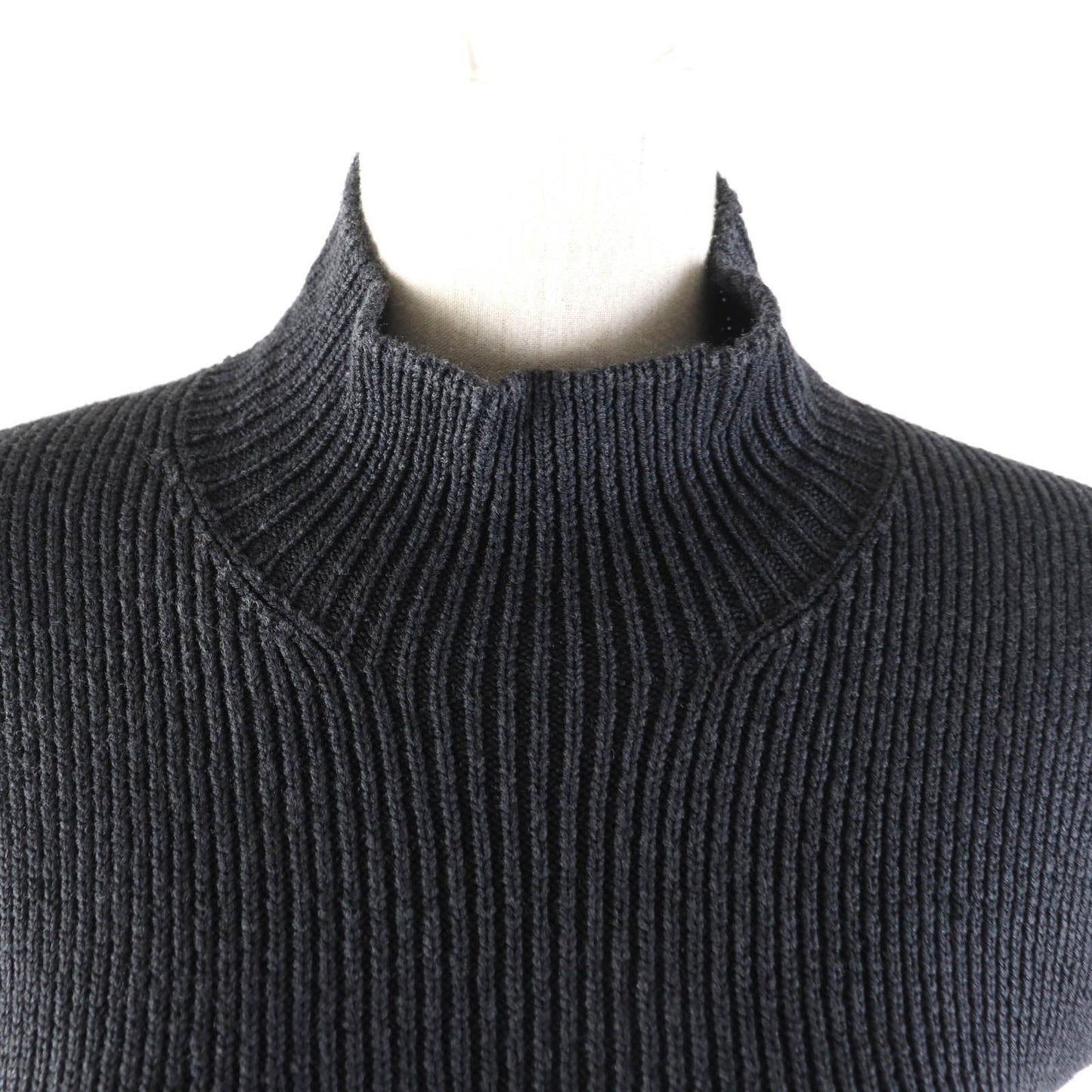 HERMES knit silk gray