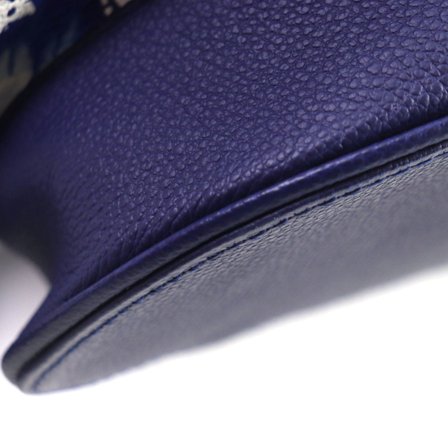 LOUIS VUITTON Backpack M20554 leather blue monogram bandana Christopher PM