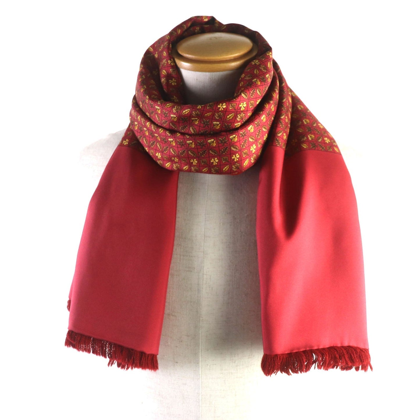 HERMES Scarf Angola Red