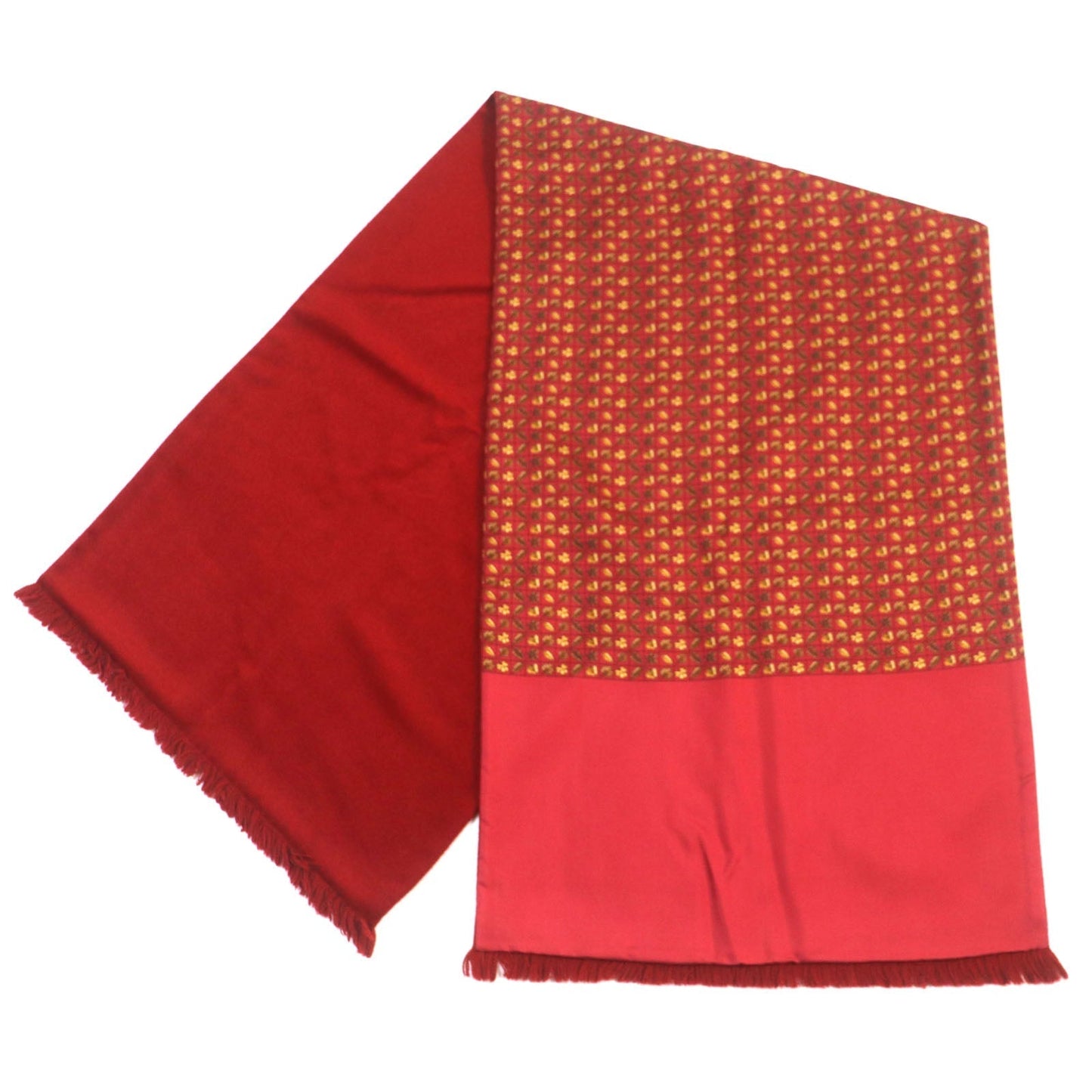 HERMES Scarf Angola Red