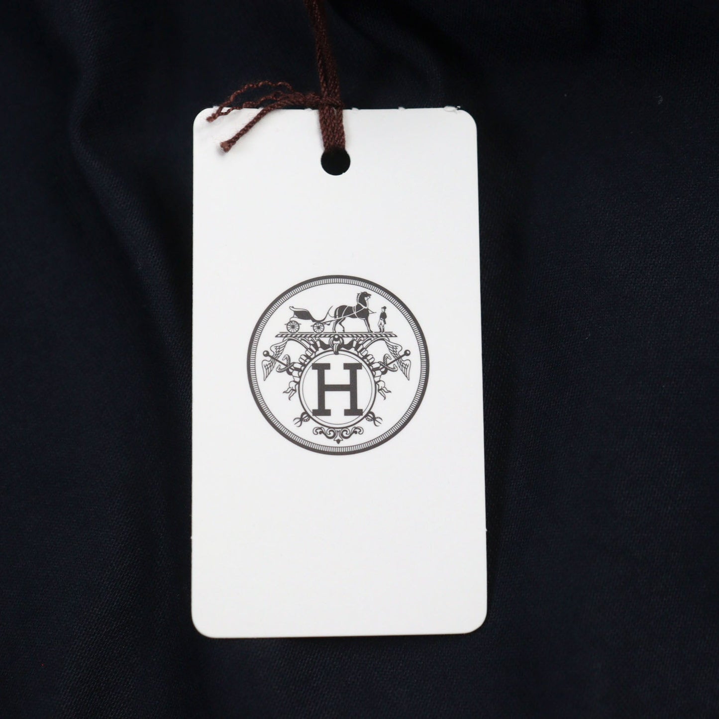 HERMES Short sleeve T-shirt cotton Navy type Poulp Watch XXL