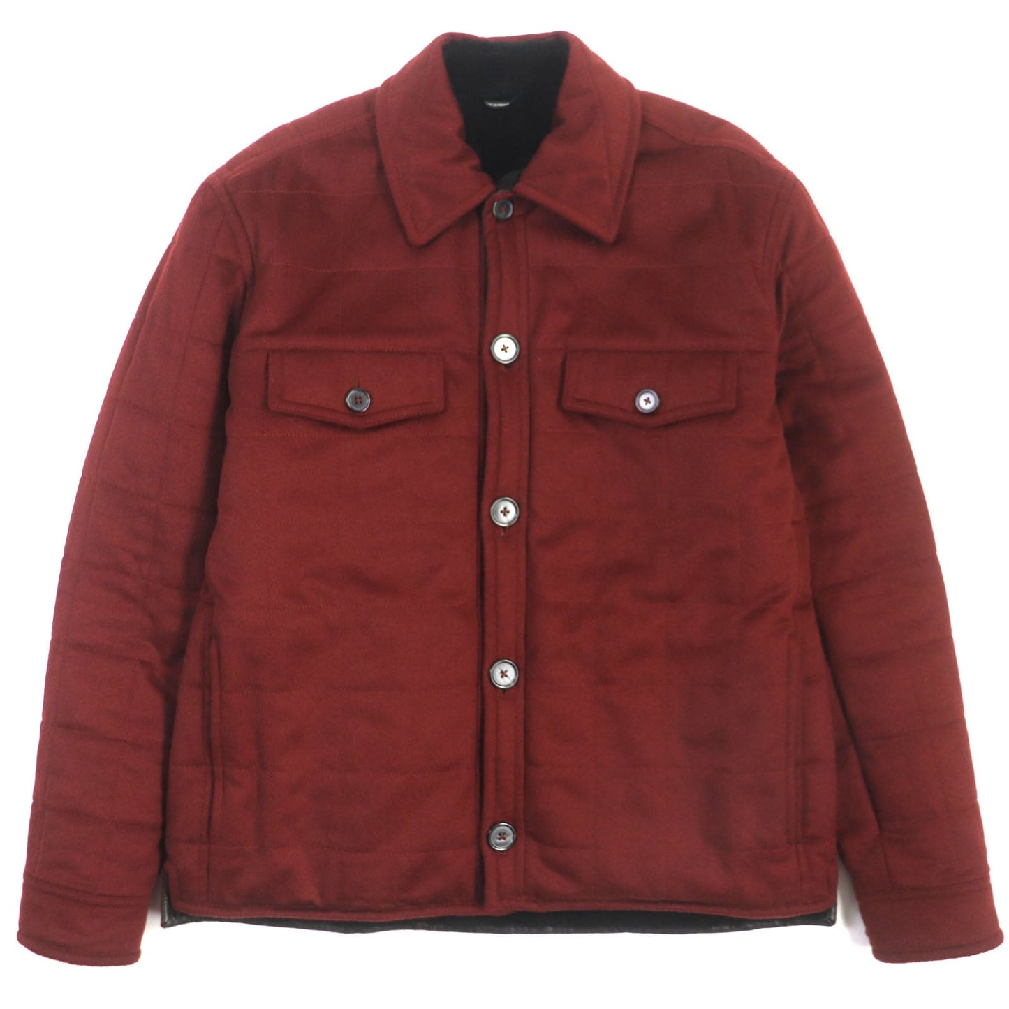 HERMES Jacket cashmere Bordeaux 50