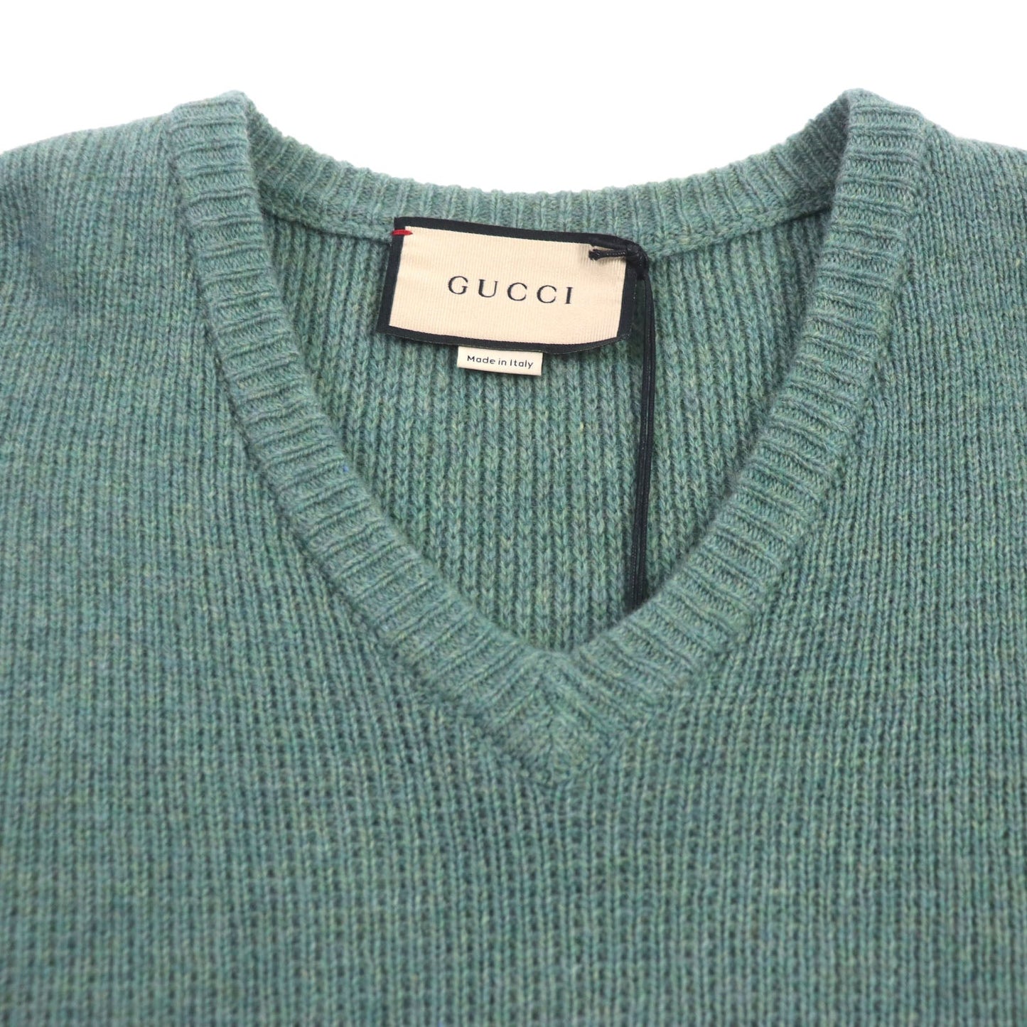 GUCCI sweater 715275 wool green Sweater S