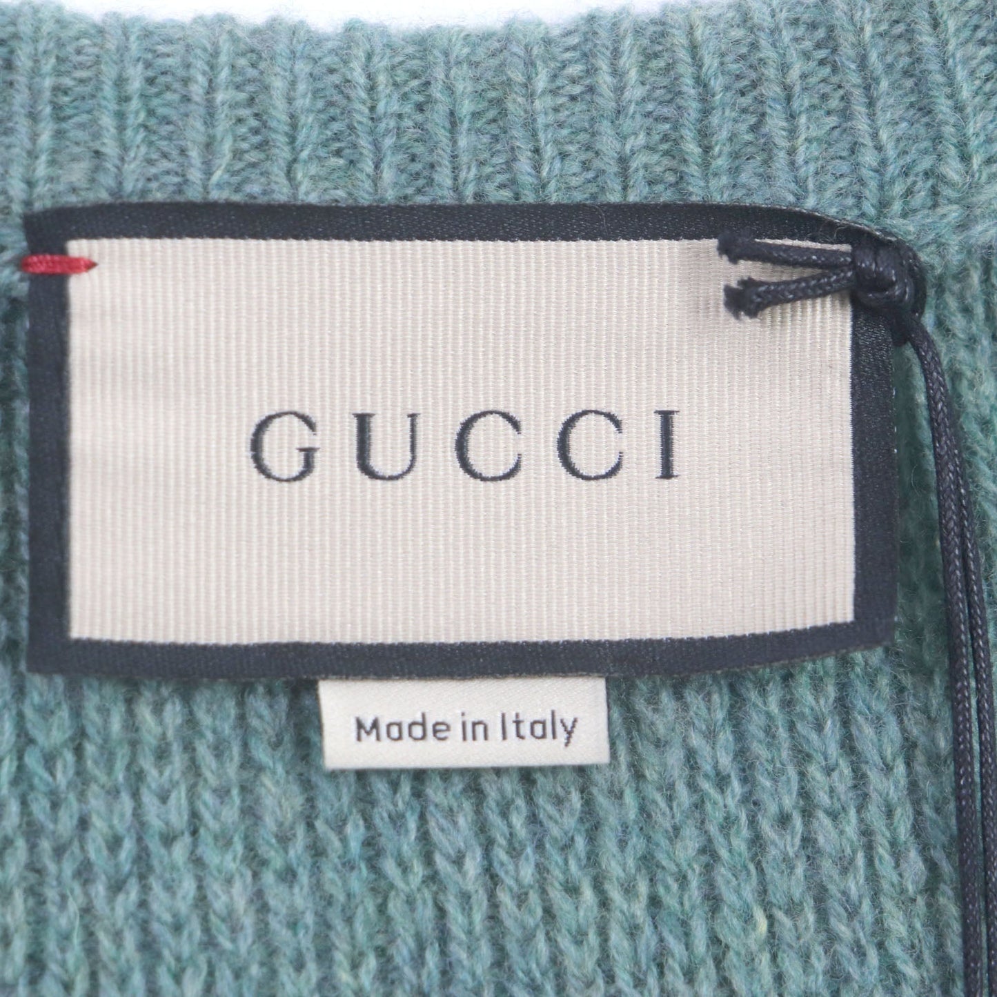 GUCCI sweater 715275 wool green Sweater S