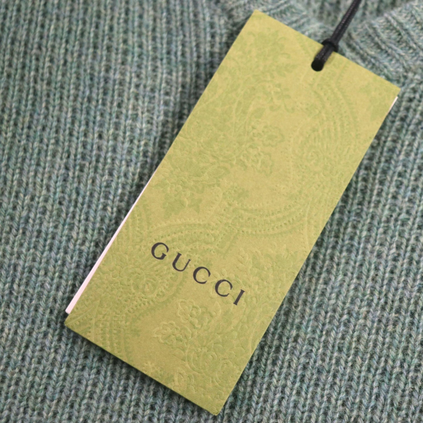 GUCCI sweater 715275 wool green Sweater S