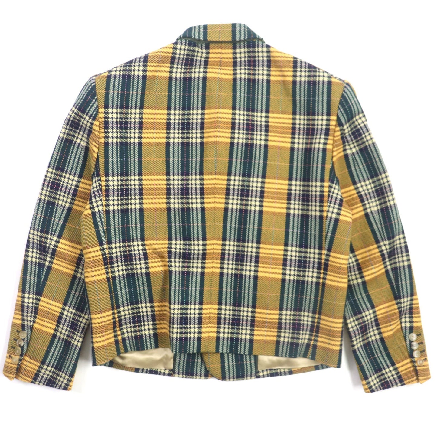 GUCCI Riders jacket 710795 wool yellow-green METAMORFOSI 46
