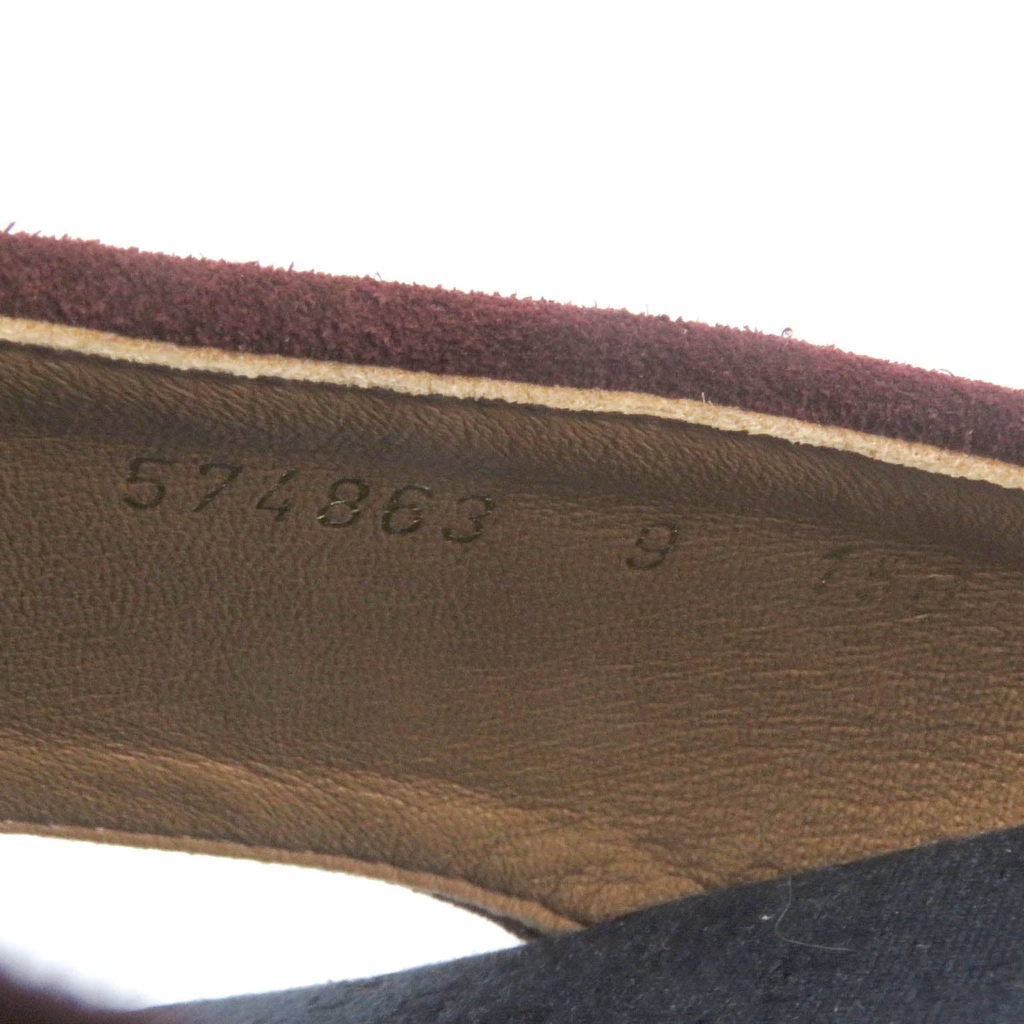 GUCCI Sandals 574863 GG canvas Brown type 9