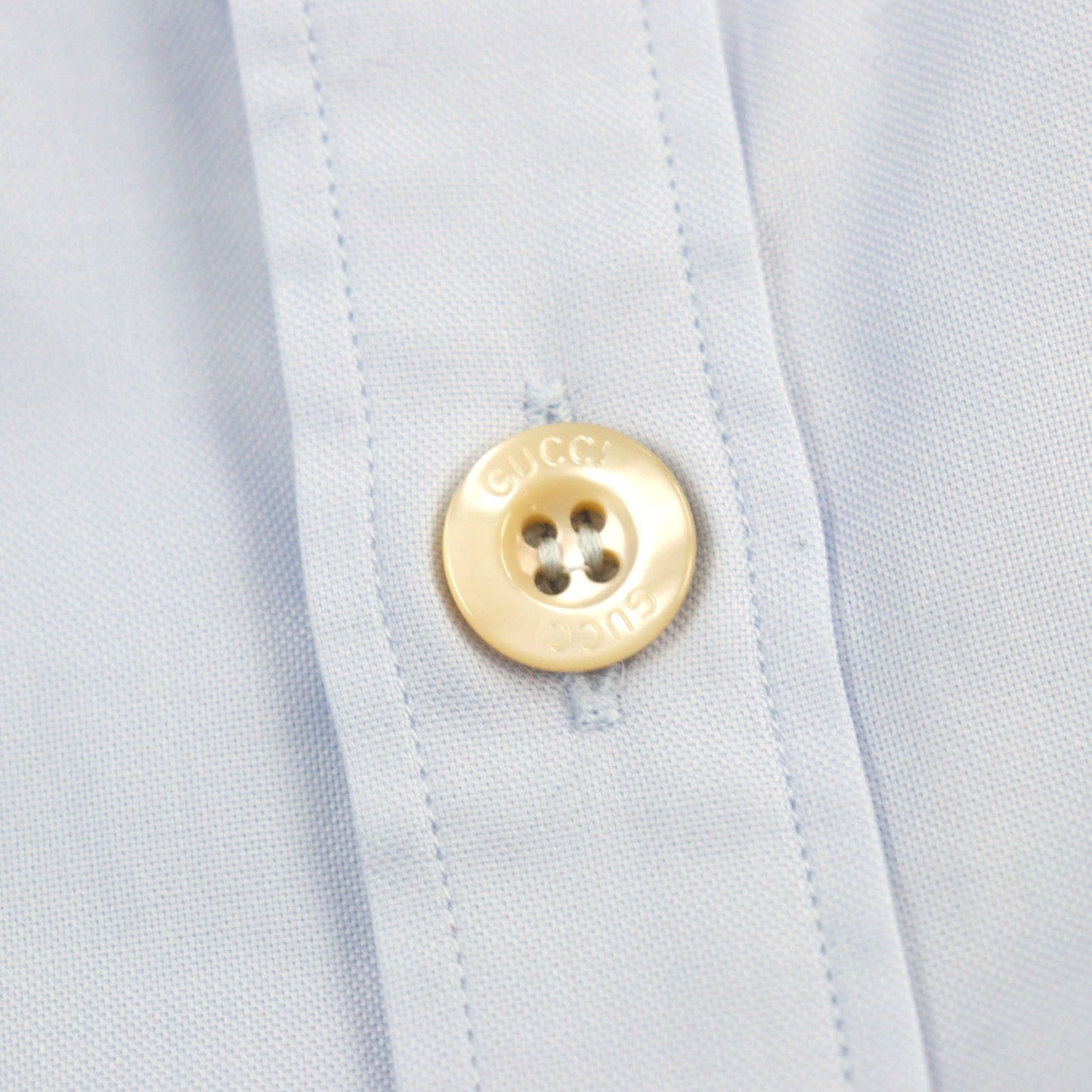 GUCCI Long sleeve shirt 539707 cotton Light blue 54