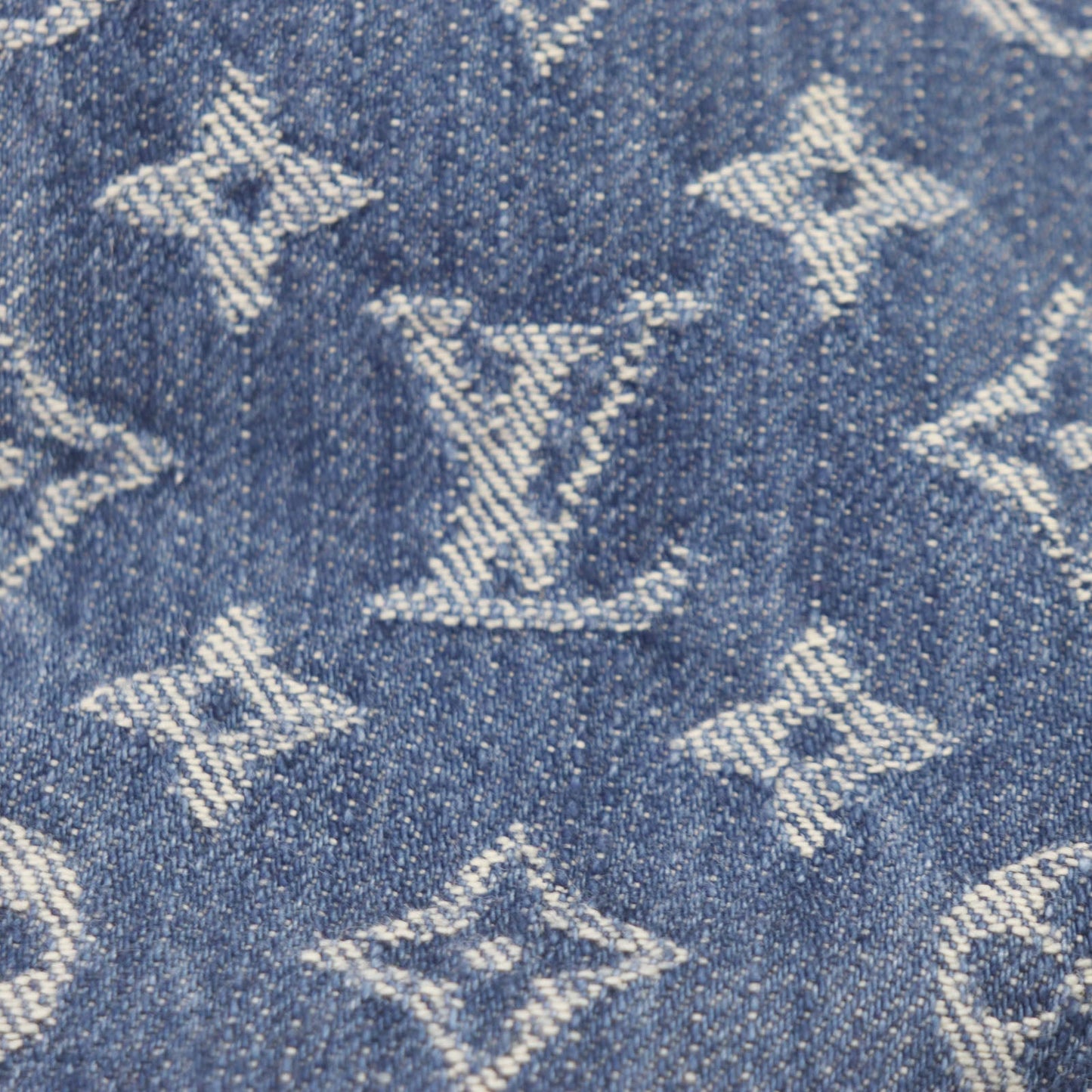LOUIS VUITTON boots Monogram denim blue Cozy Line Monogram denim 7