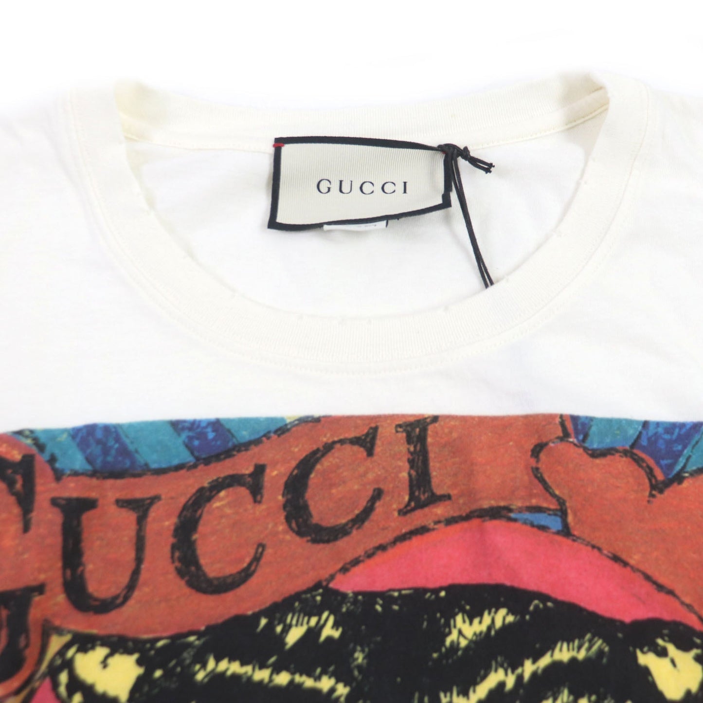 GUCCI Short sleeve T-shirt 493117 cotton white S