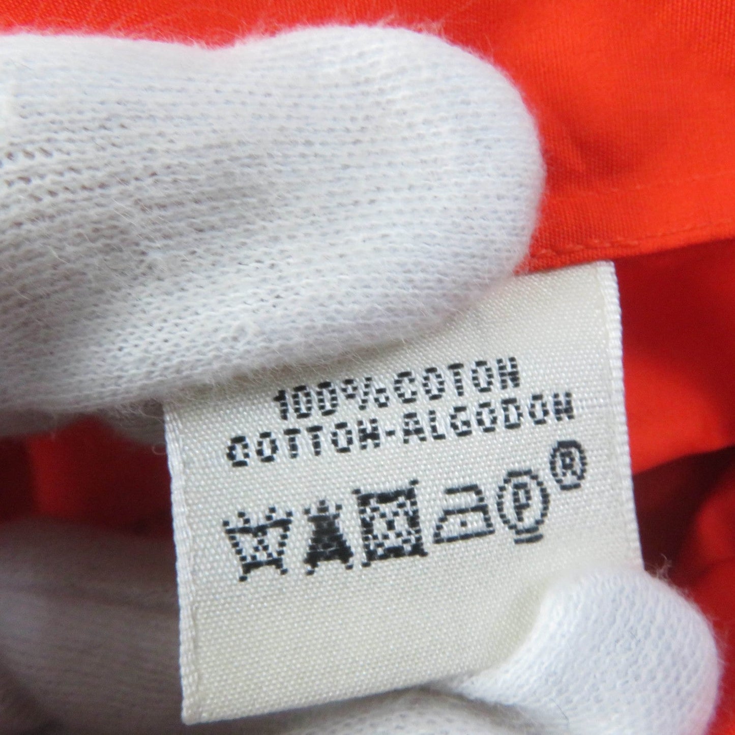 HERMES one piece cotton Orange 34