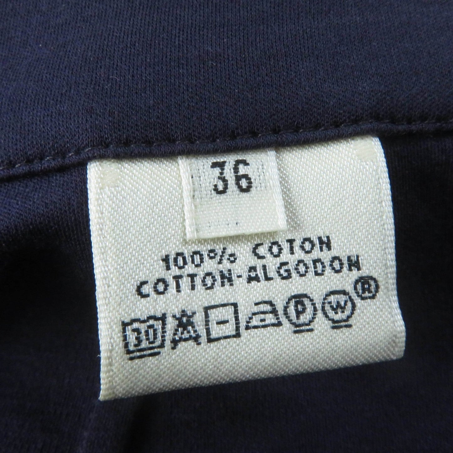 HERMES Wide pants cotton purple 36