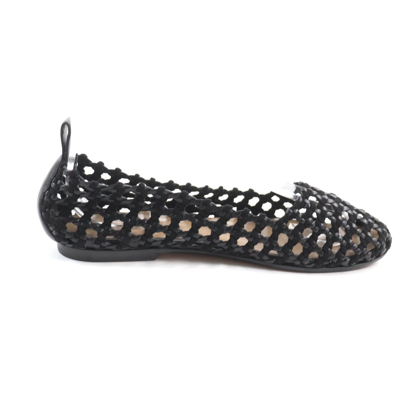 HERMES pumps leather black Minoruk 36.5