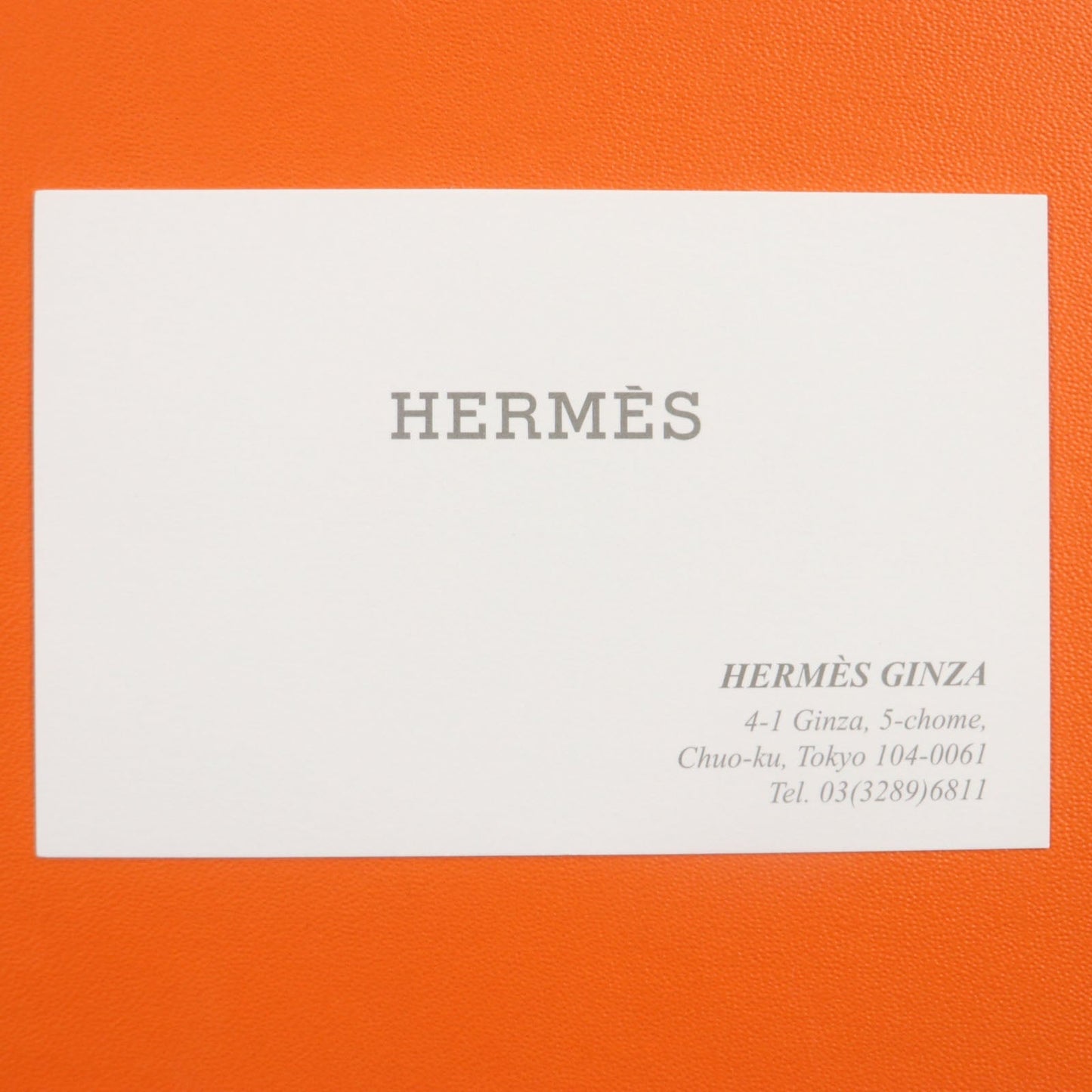 HERMES tie silk Light khaki