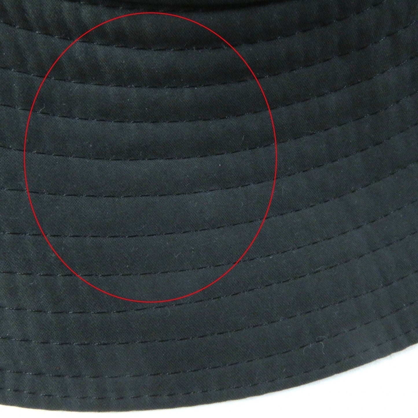 HERMES hat 991033N polyester black 56