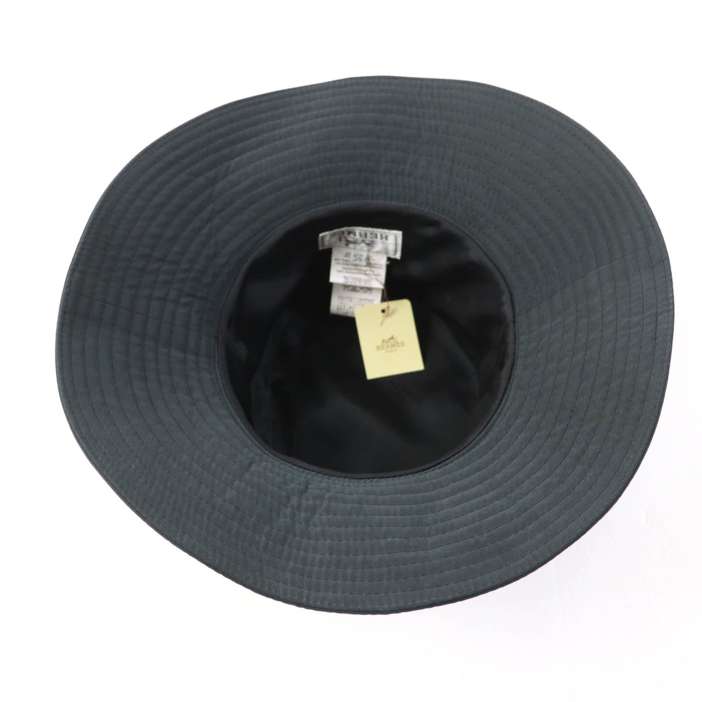 HERMES hat 991033N polyester black 56