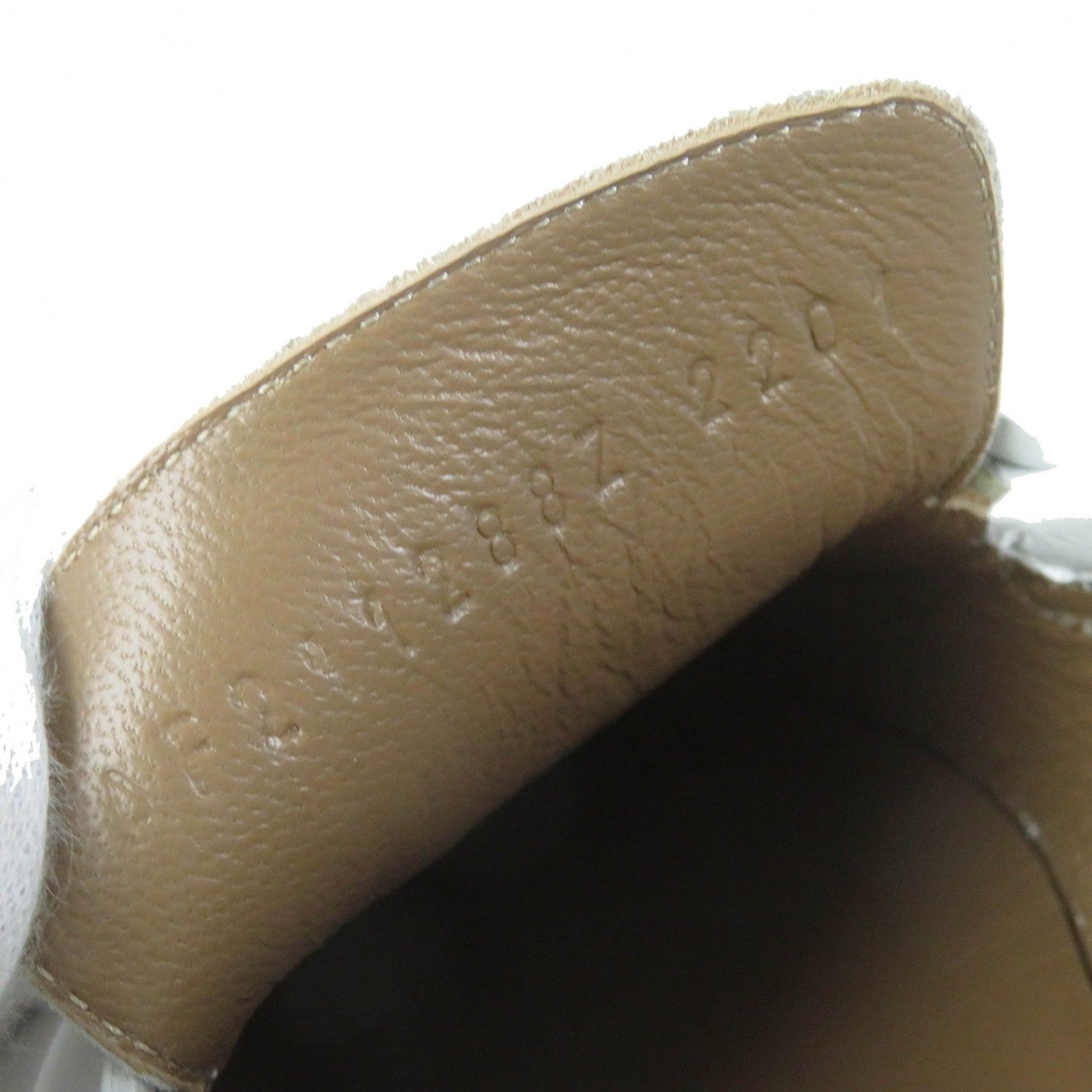 HERMES loafers 211288Z leather white Paris 36